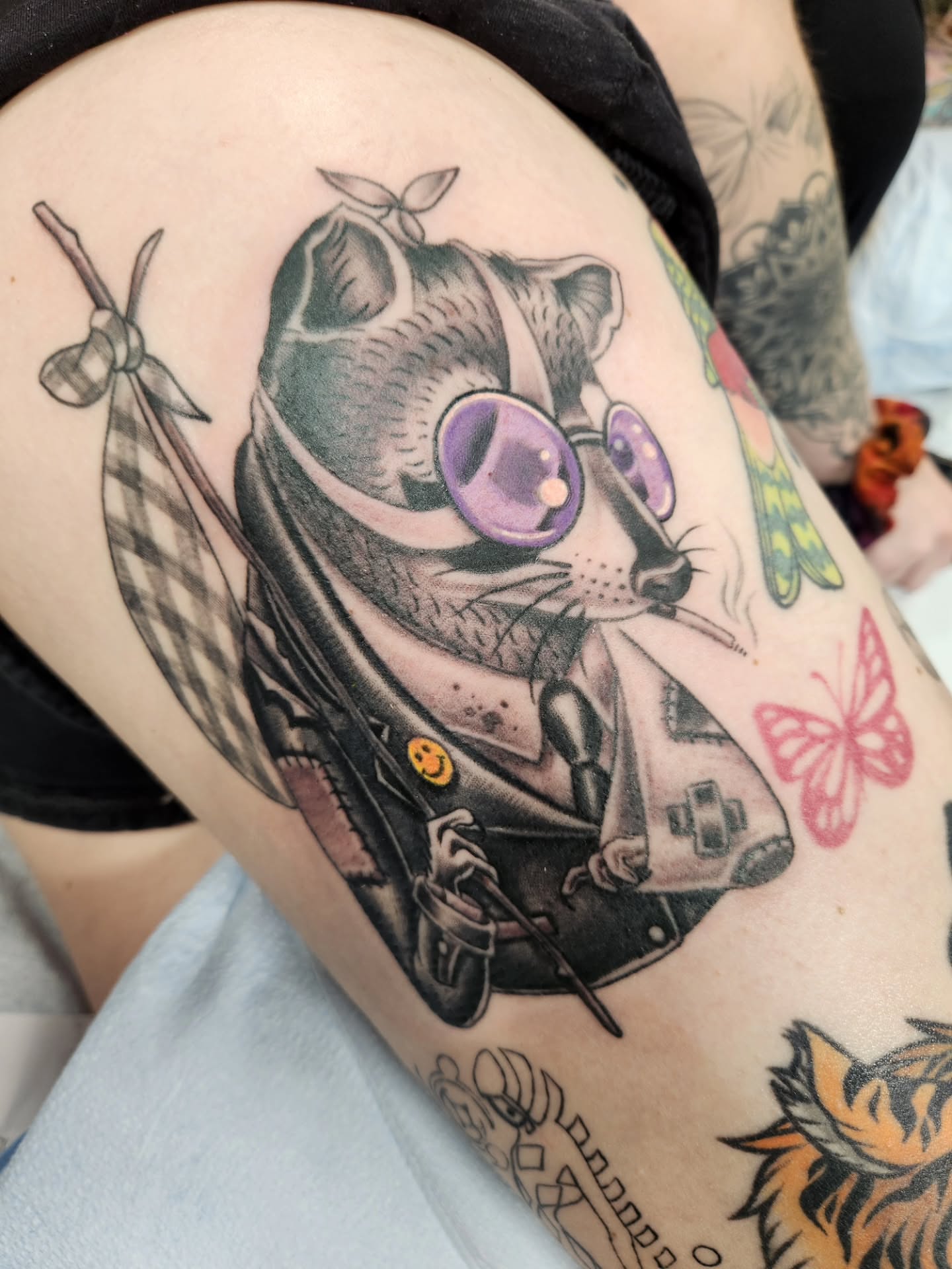 Tattoo by @jeffberm — new_school, realism