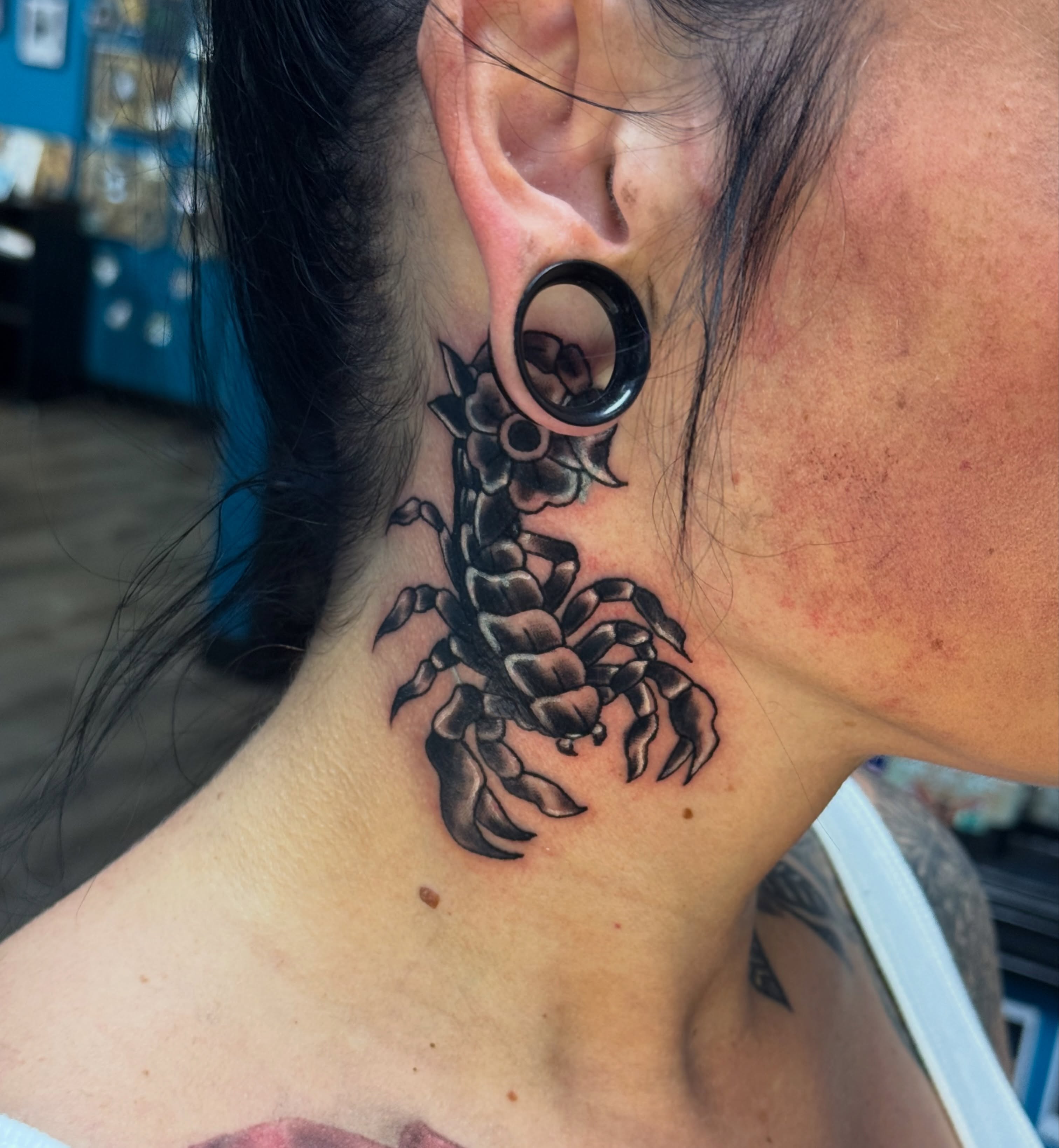 Tattoo by @inkbynev — black_and_grey