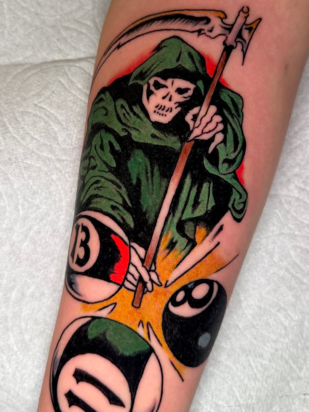 Tattoo by @haleytucker — american_traditional, neo_traditional