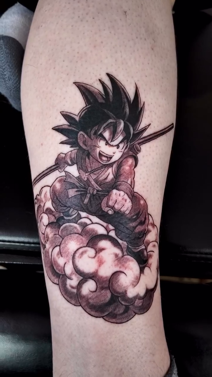 Tattoo by @carlos__macedo — anime