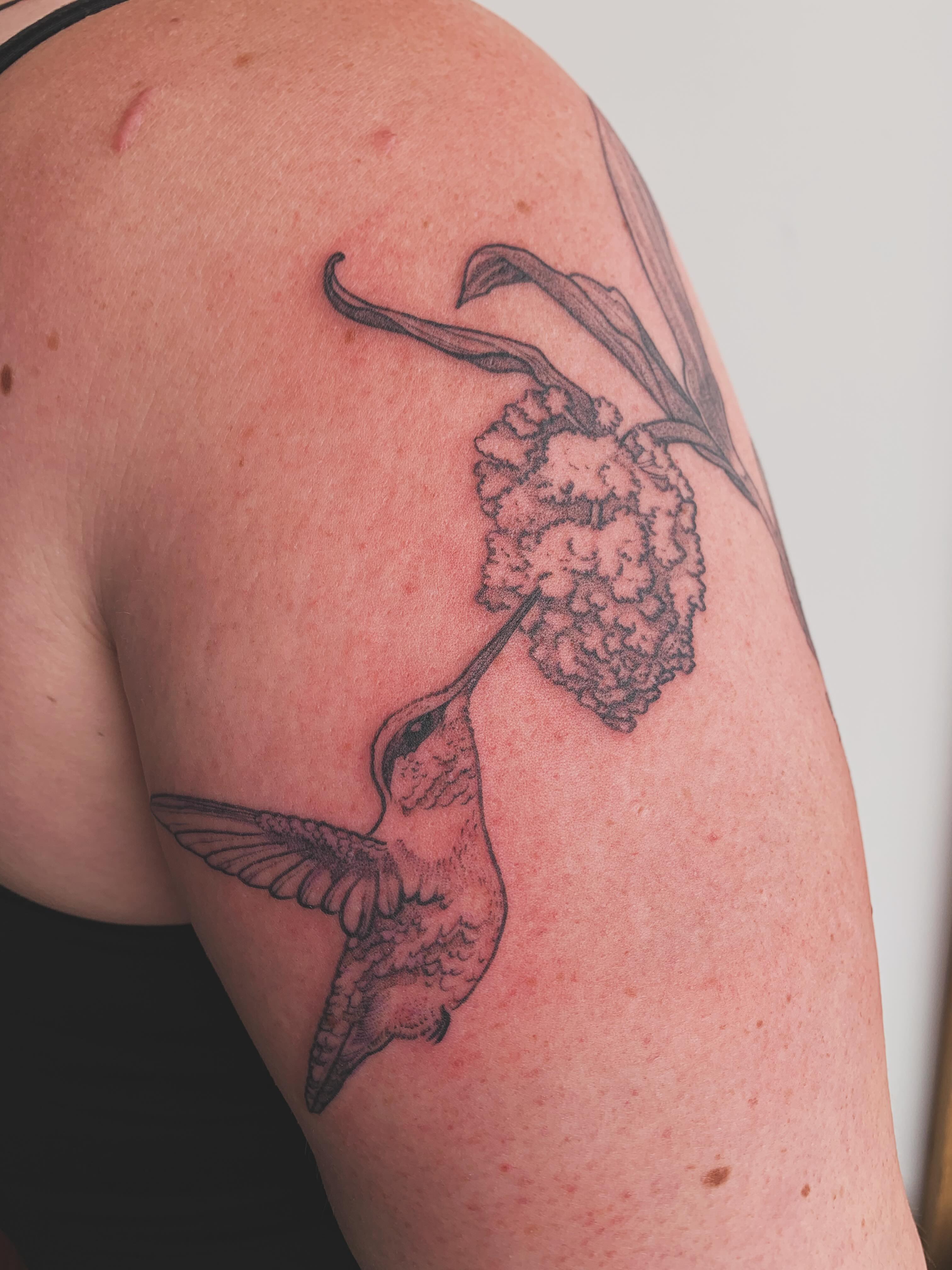 Tattoo by @peripeteiah — black_and_grey, realism