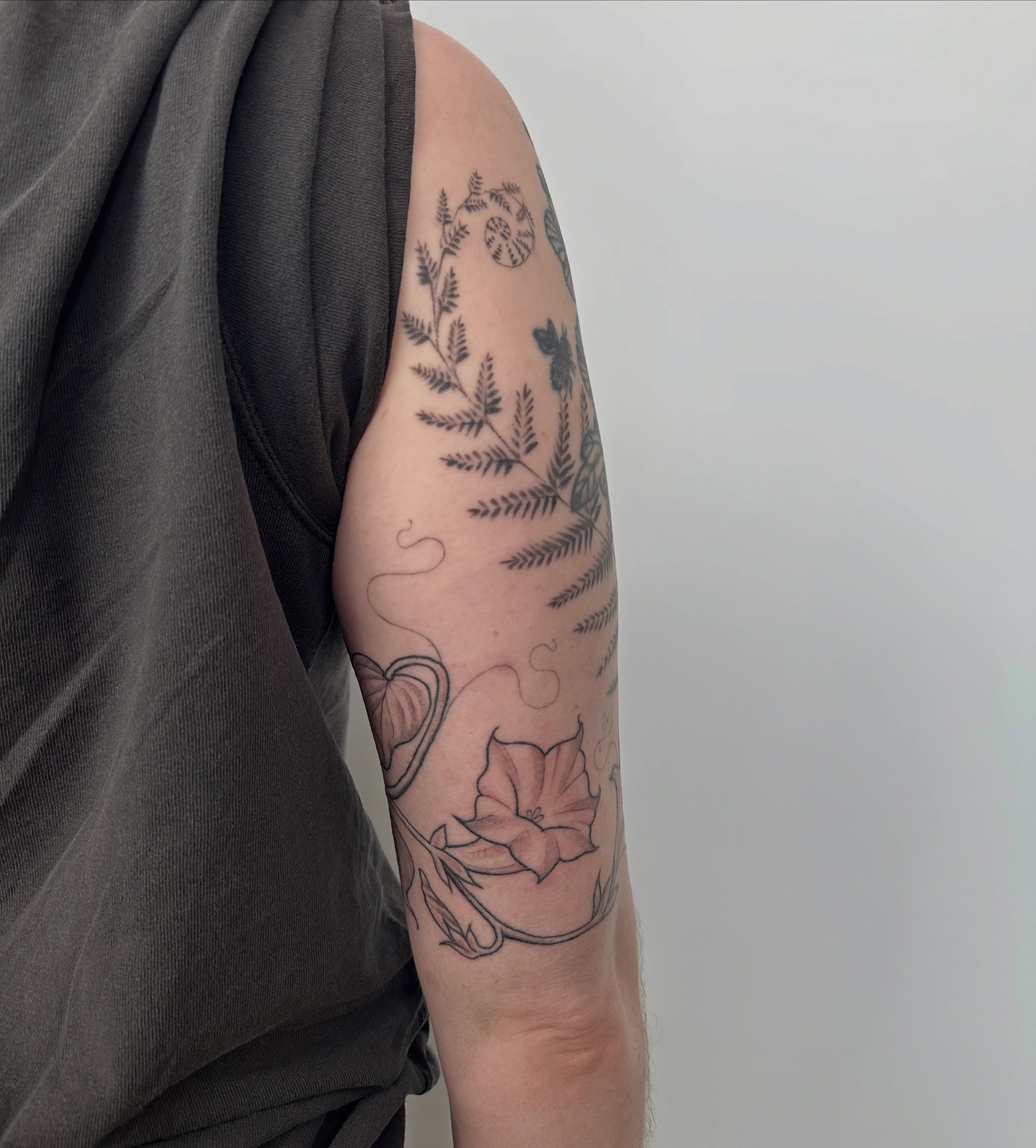 Tattoo by @nimimatattoo — black_and_grey