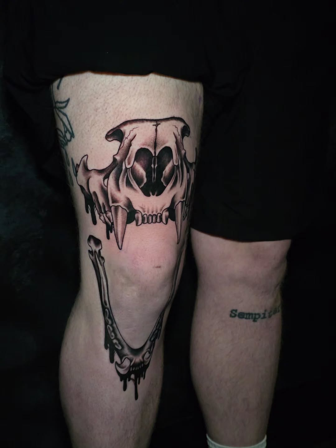 Tattoo by @faerie_rot_ โ black_and_grey, realism