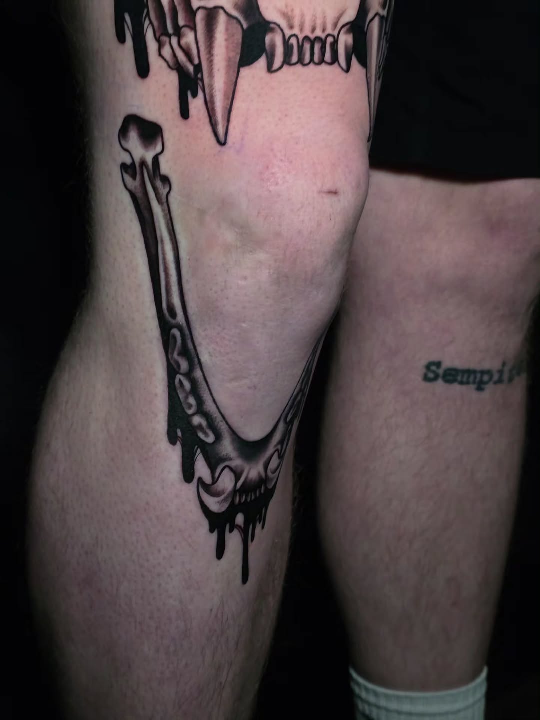 Tattoo by @faerie_rot_ โ black_and_grey, realism
