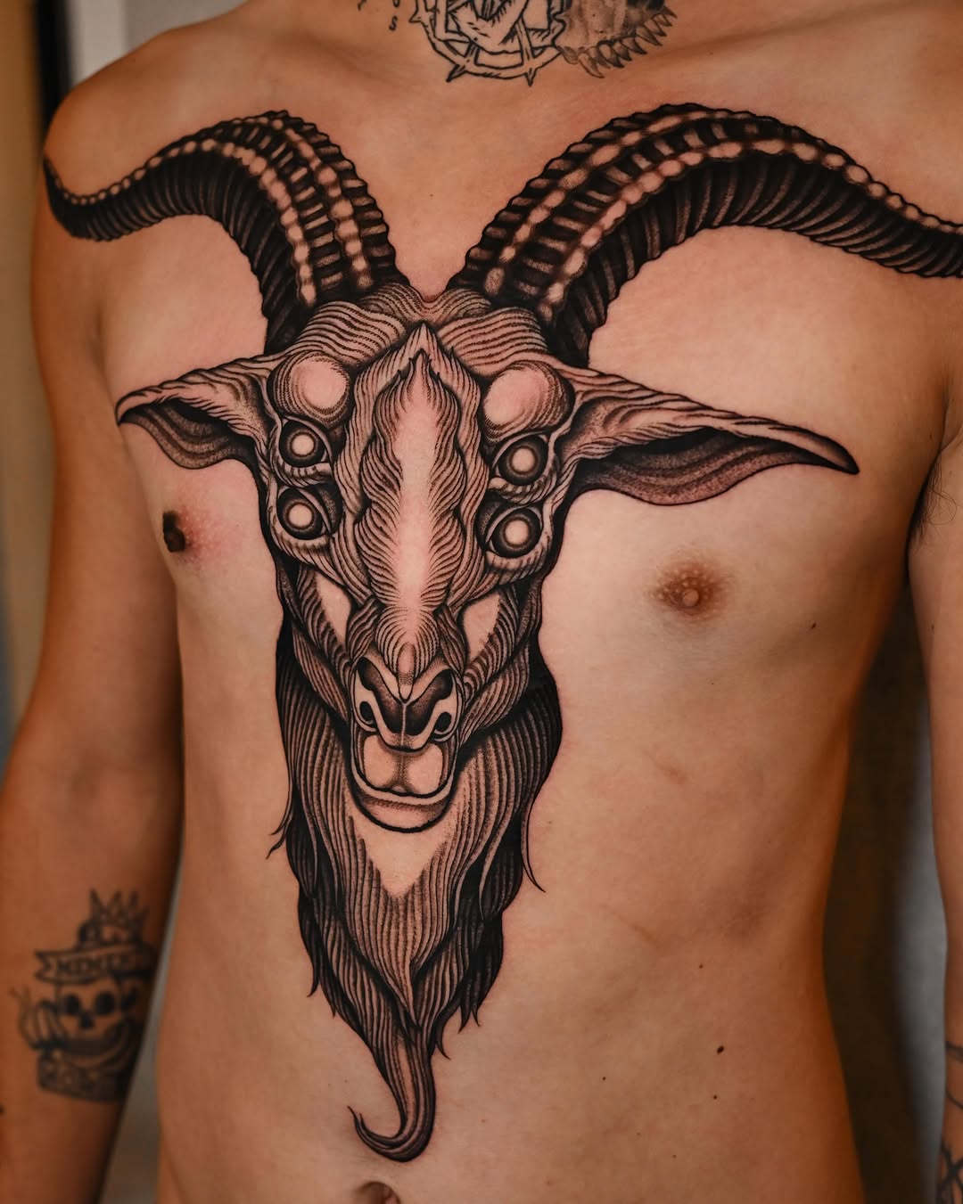 Tattoo by @monkeybob_ttt — black_and_grey, dark_realism