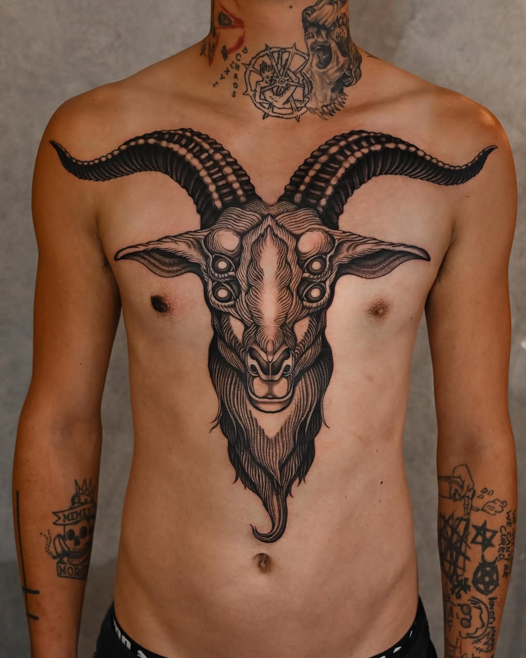 Tattoo by @monkeybob_ttt — blackwork, geometric