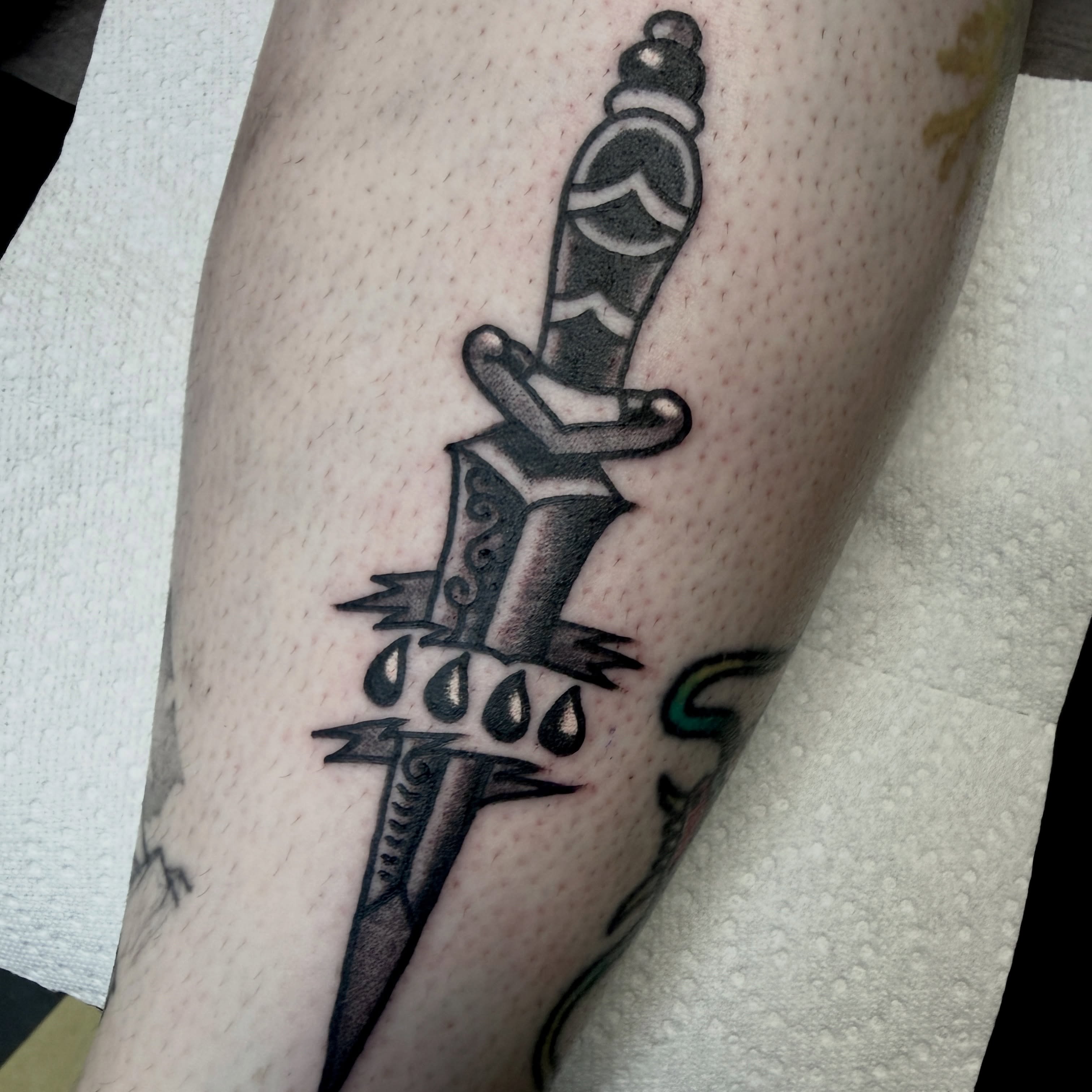 Tattoo by @tattooerjan8 — black_and_grey