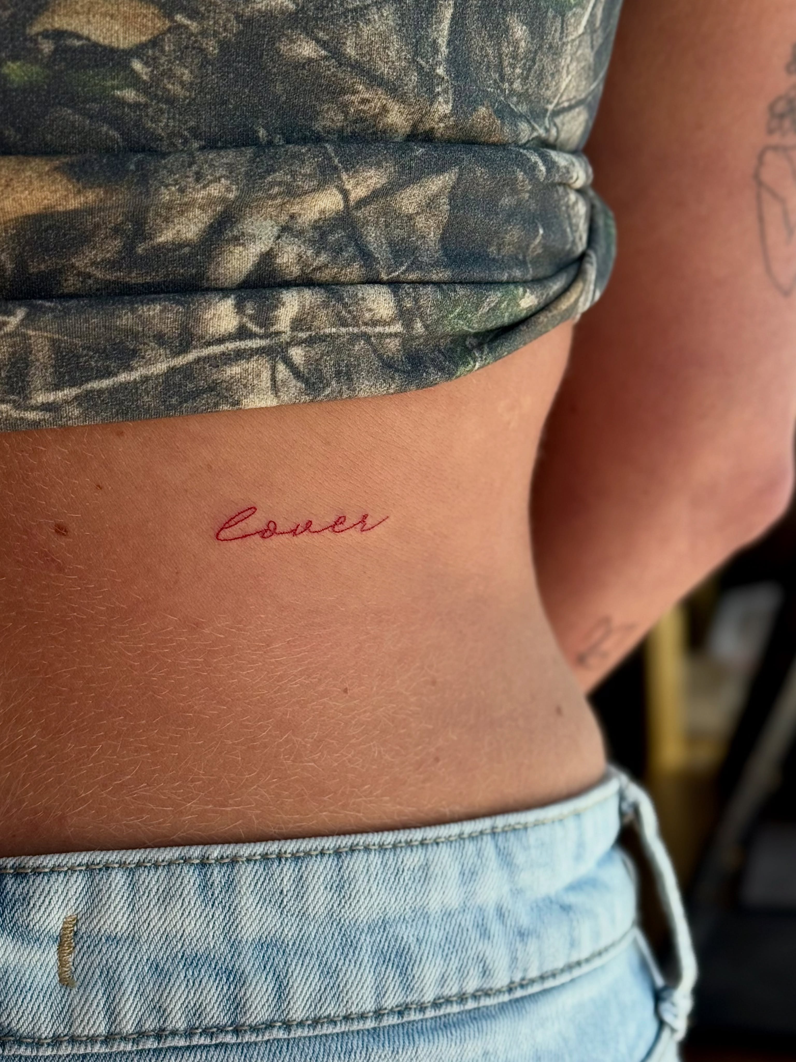 Tattoo by @daintydetailsbyalyssa — lettering_script