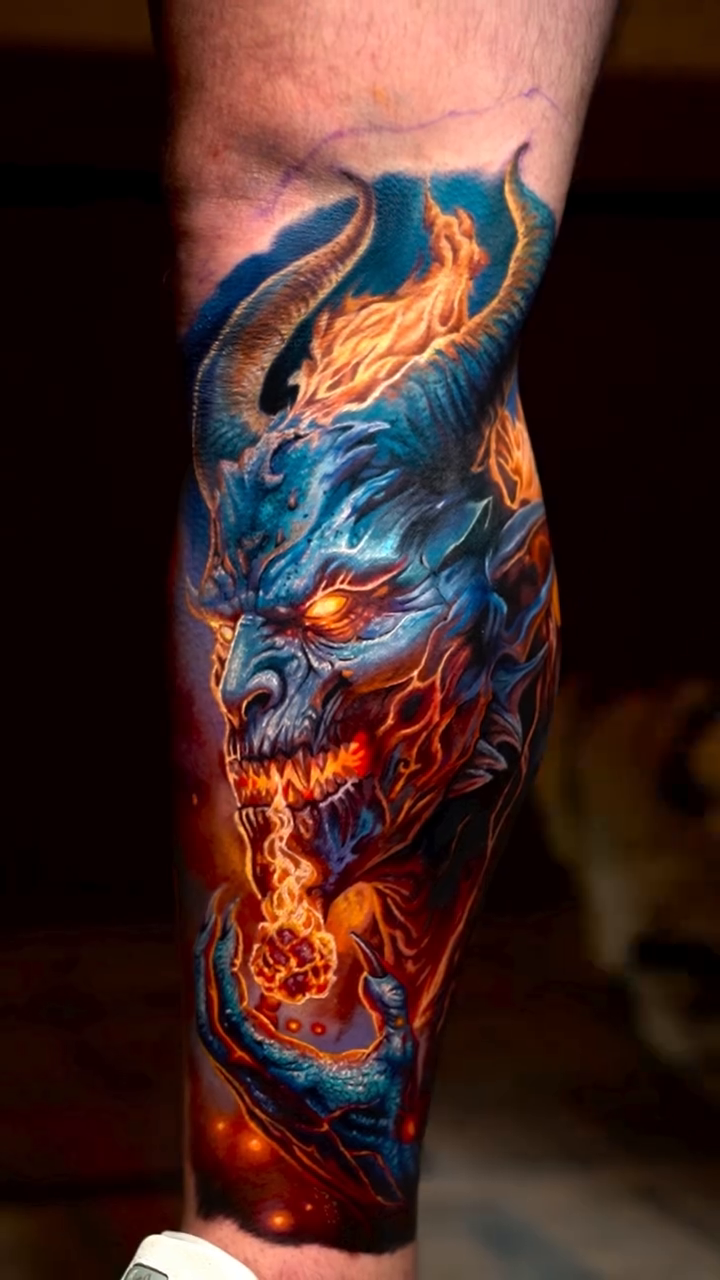 Tattoo work at Hell City Tattoo Festival – Columbus 2026