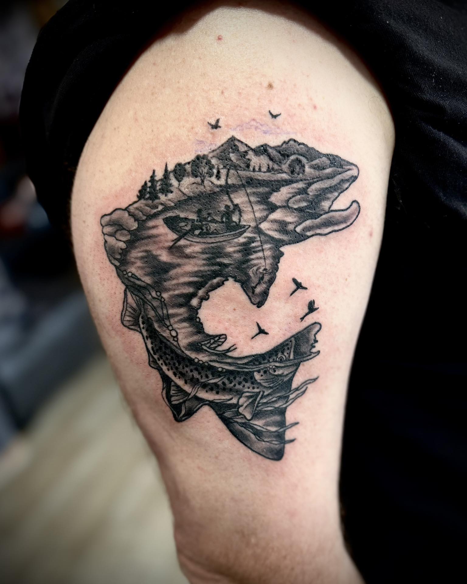 Tattoo by @tattoos_by_sean_michael — black_and_grey, realism