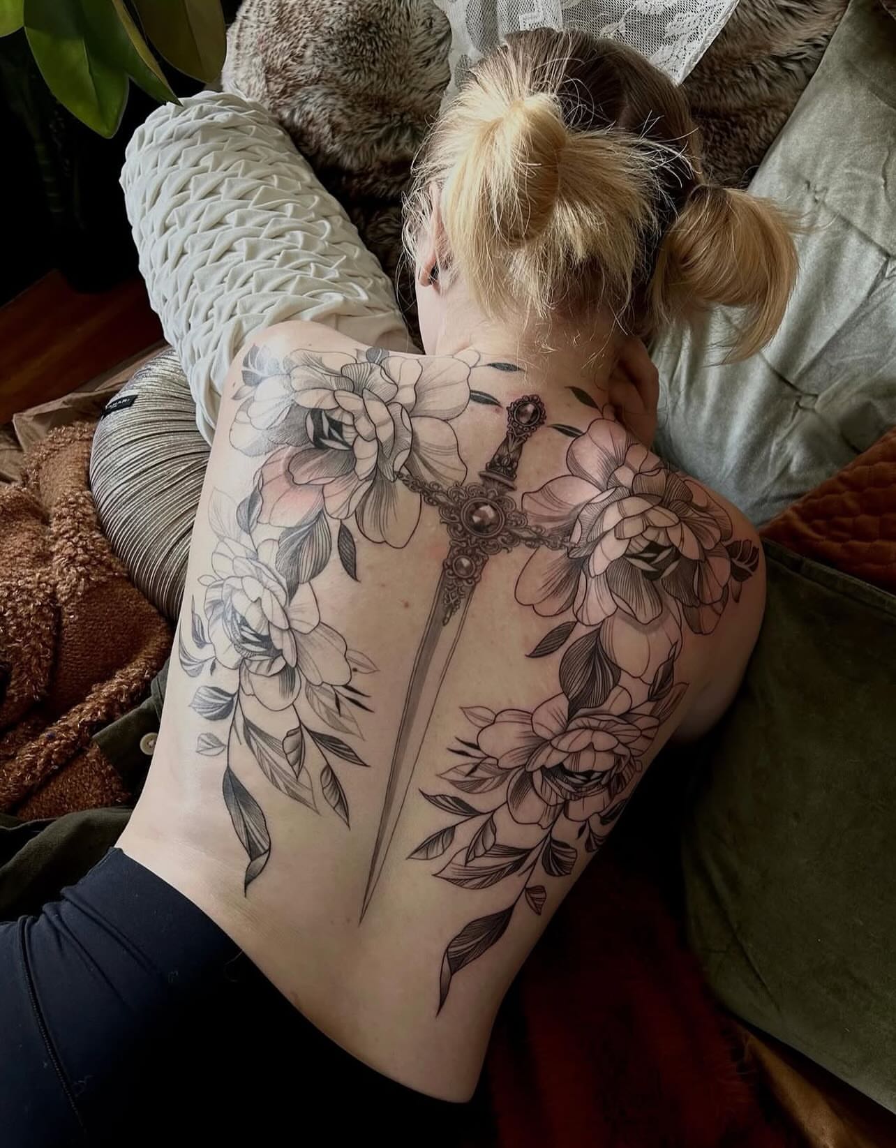 Tattoo by @khloztatz — black_and_grey, realism