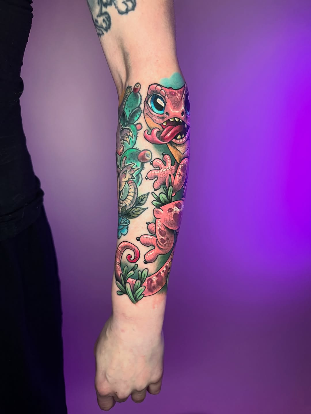 Tattoo by @aldo_gallegos — new_school, anime