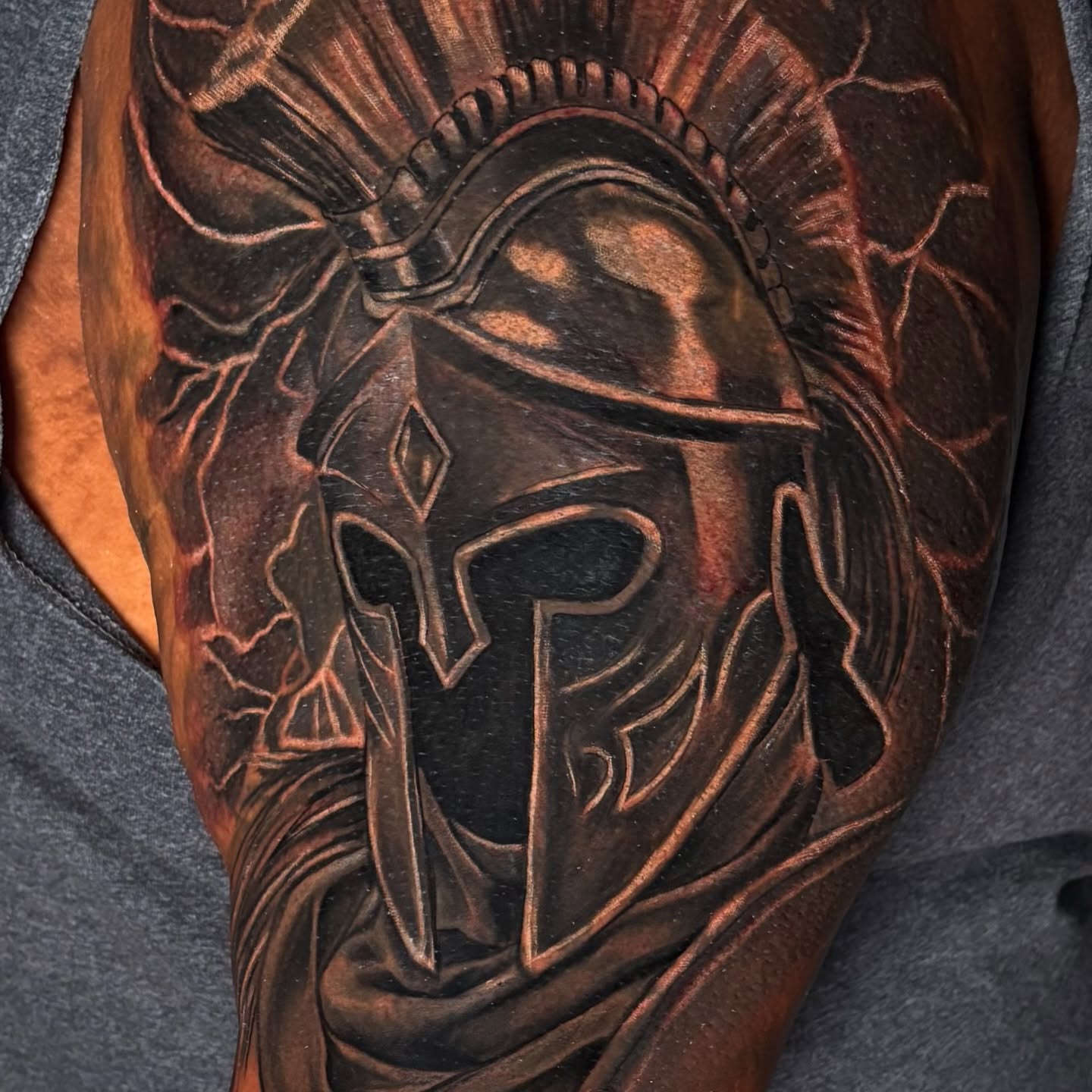 Tattoo by @davesancheztattooer — black_and_grey
