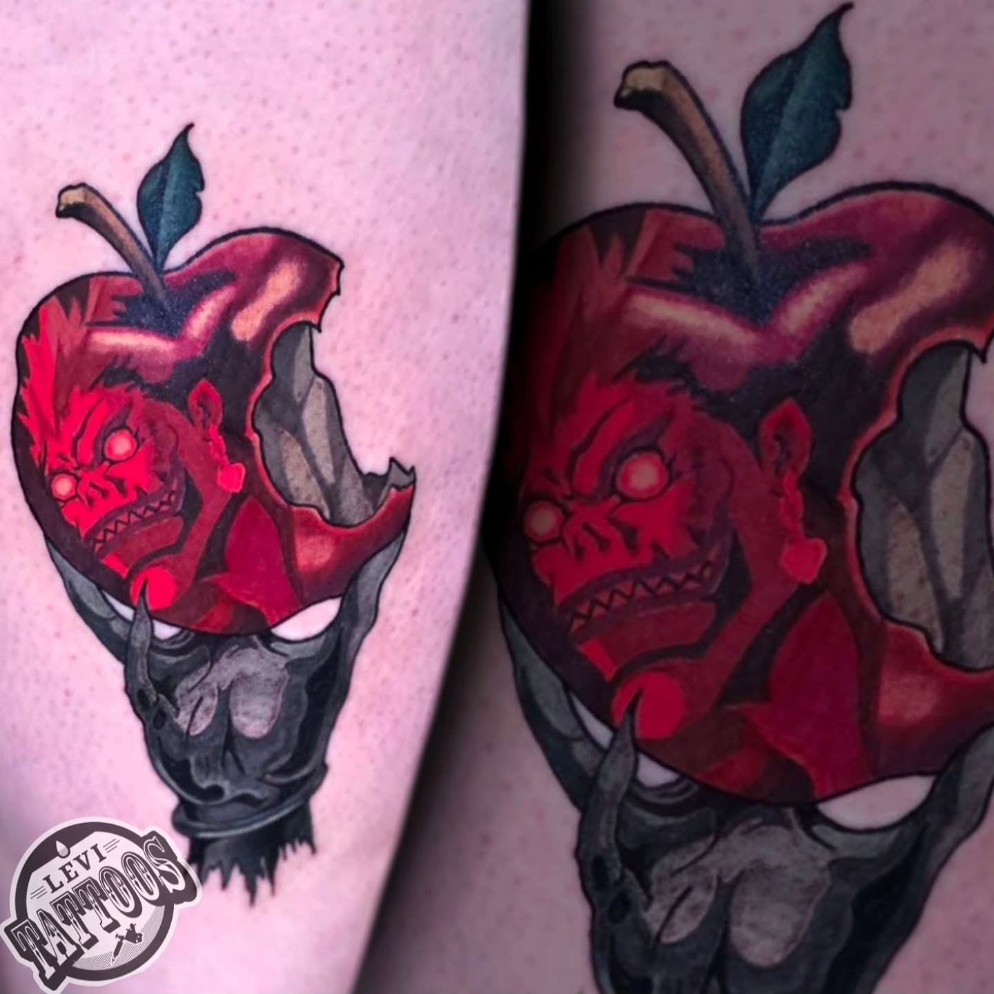 Tattoo by @levi_tattoos — dark_realism