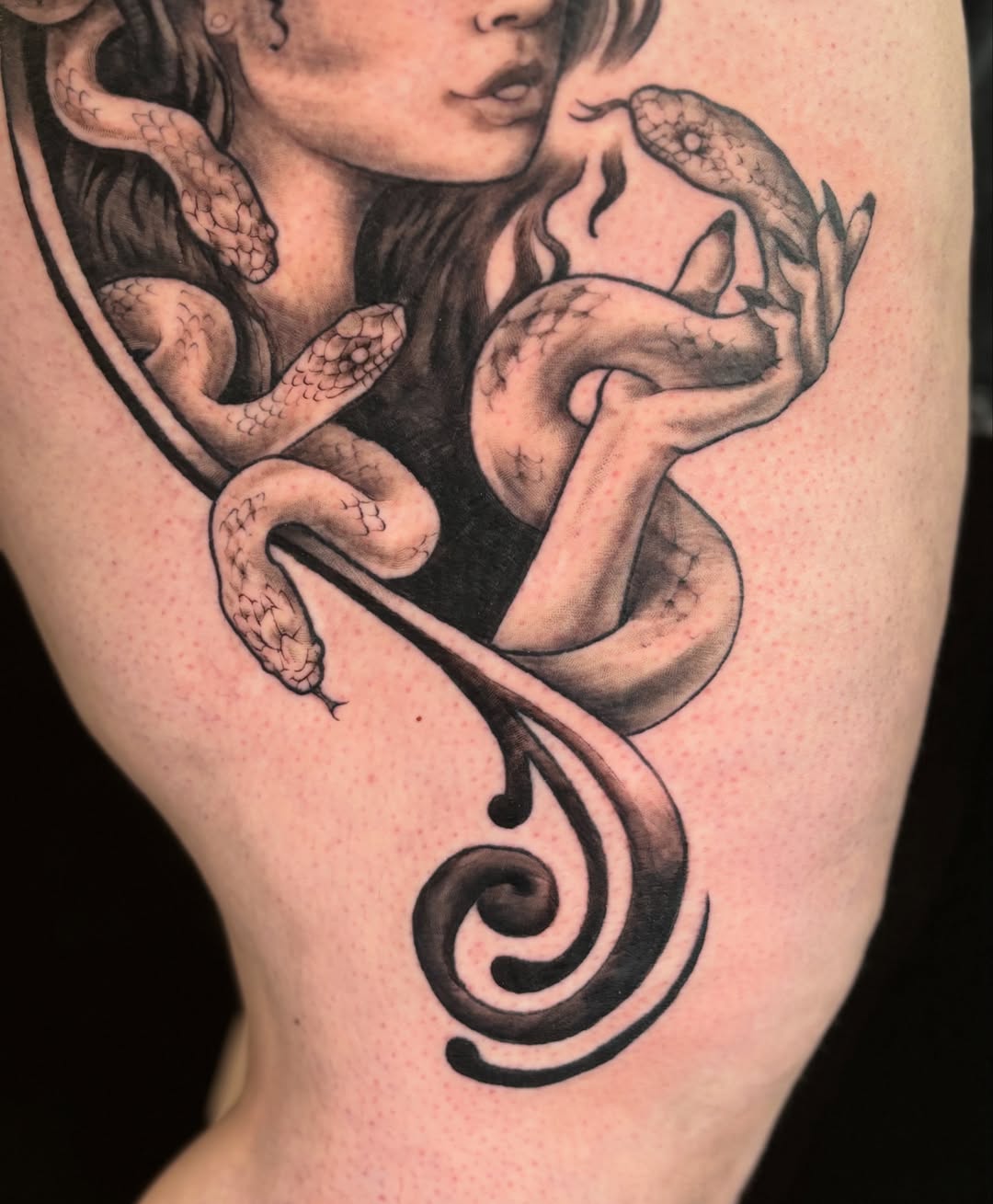 Tattoo by @slupo_tattoo — black_and_grey, realism