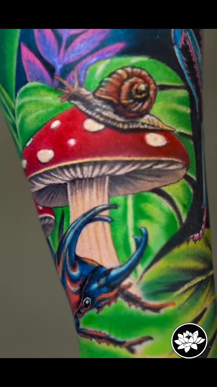 Tattoo by @locodharma — realism, new_school