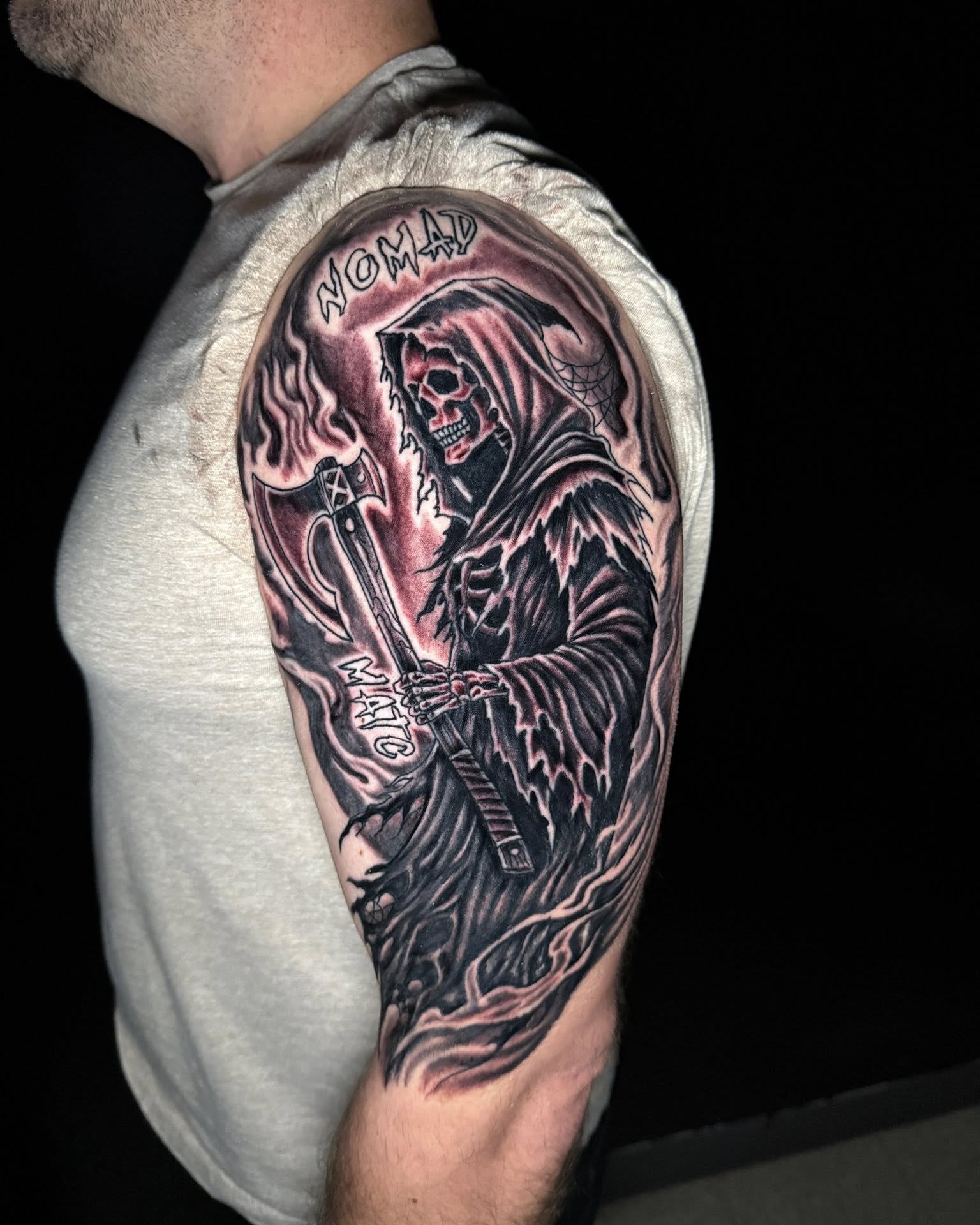 Tattoo by @tattoohabit — dark_realism
