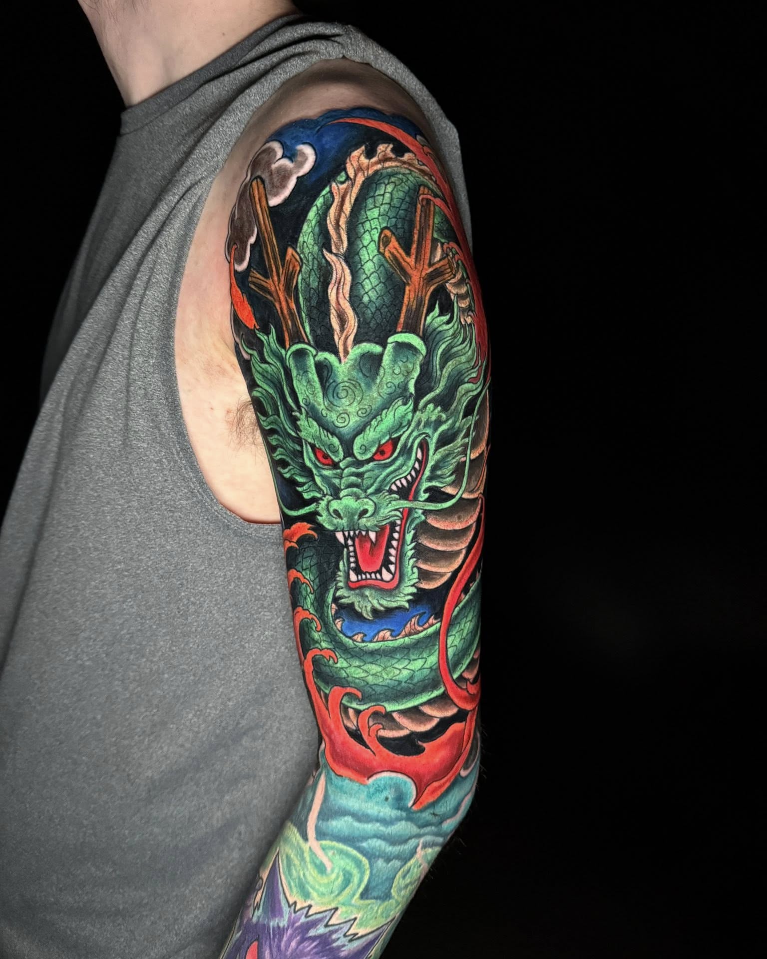 Tattoo by @tattoohabit — japanese_irezumi