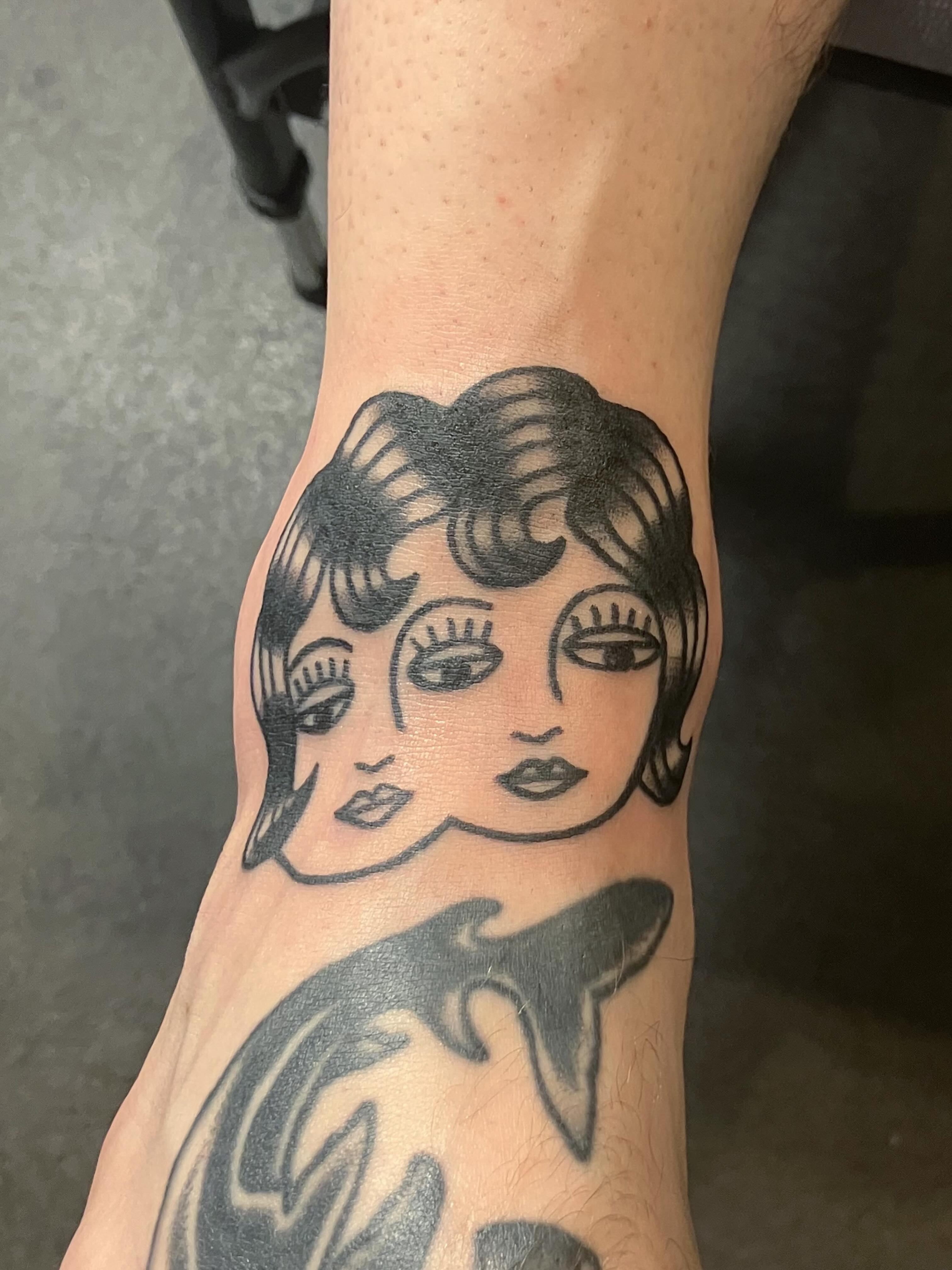 Tattoo by @tominda — black_and_grey