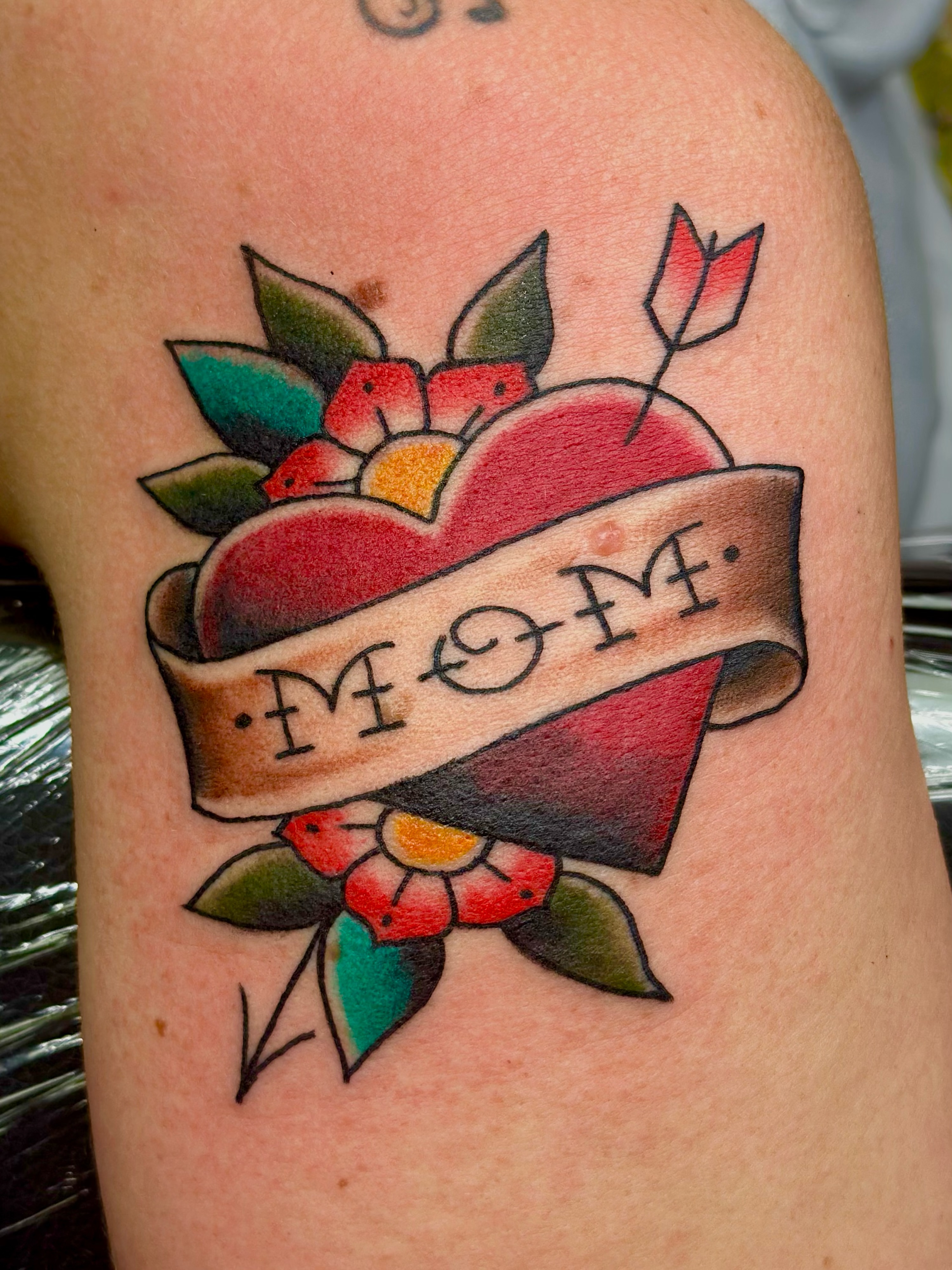 Tattoo by @cryptidtattooer — american_traditional