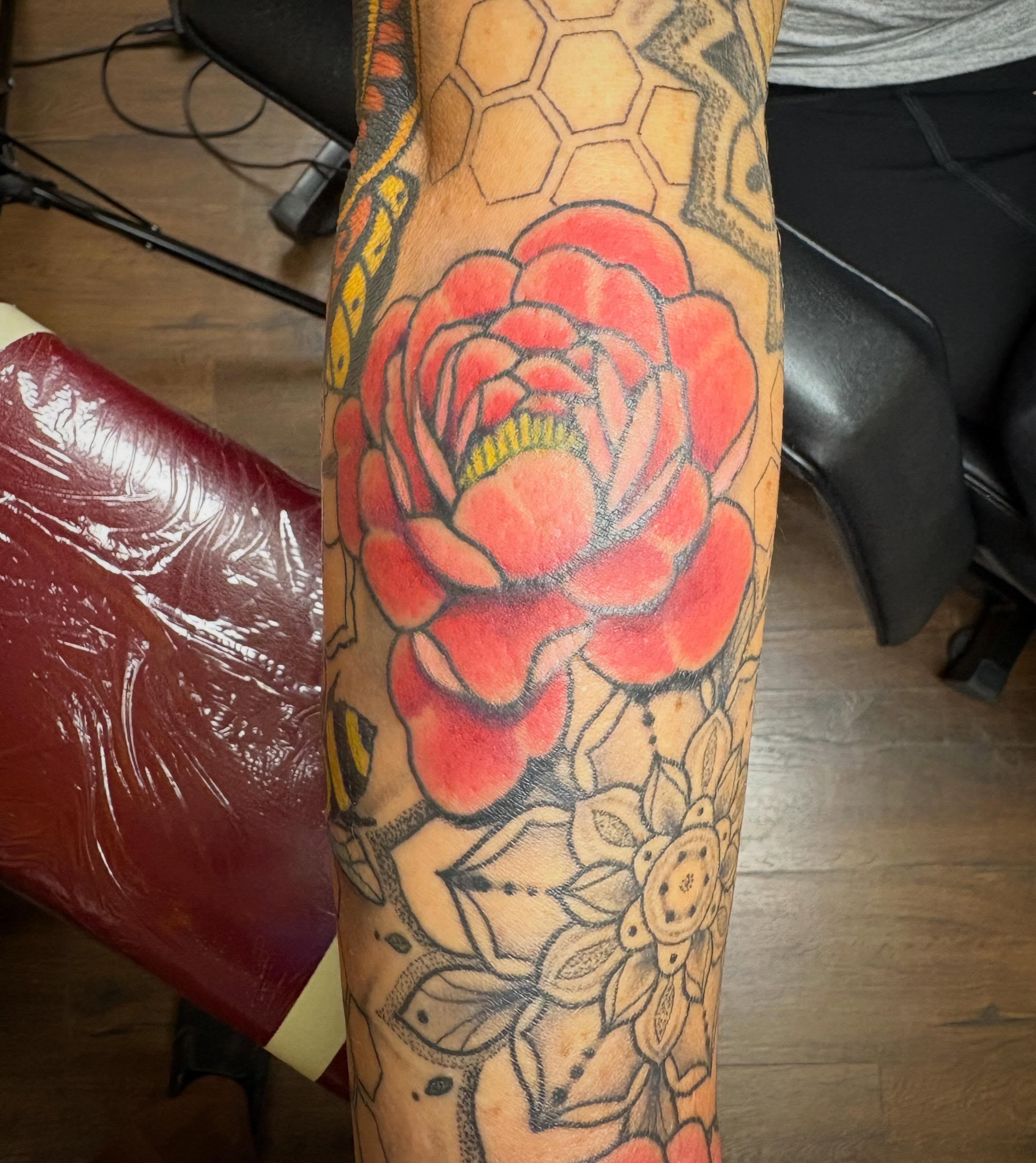 Tattoo by @danny335tattoos β american_traditional, dotwork