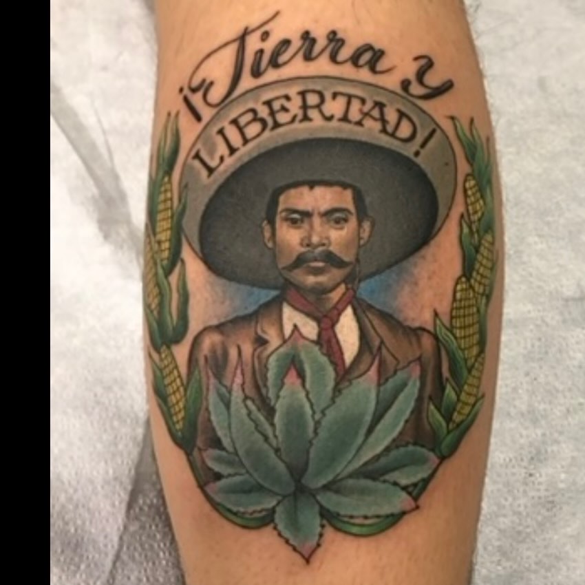 Tattoo by @milesmaniaci — realism, lettering_script