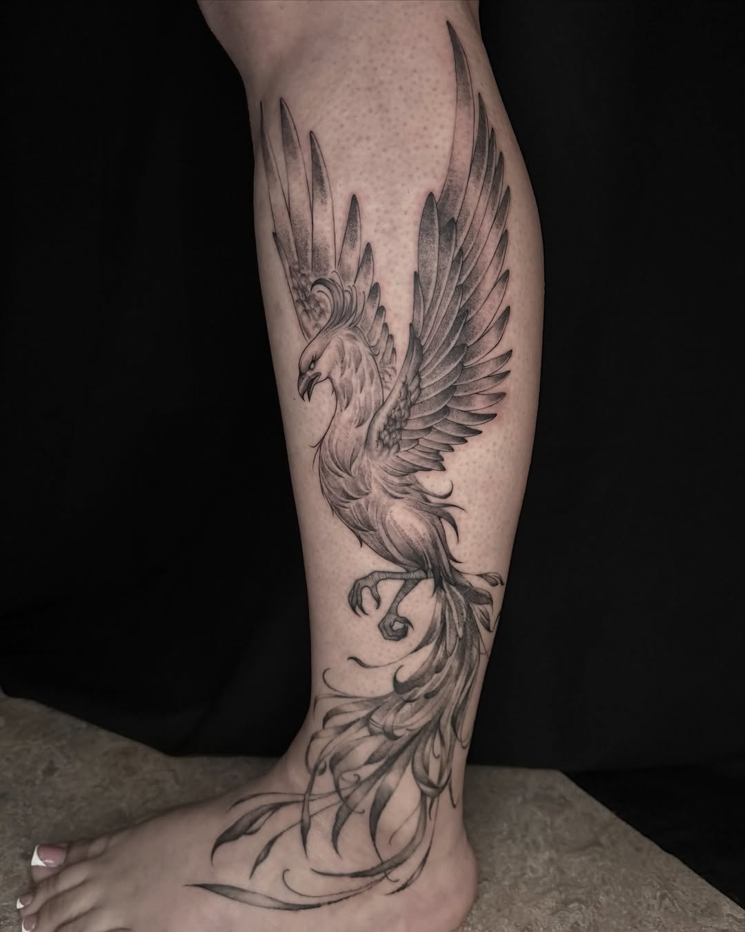 Tattoo by @elena.rivera.tattoos — black_and_grey