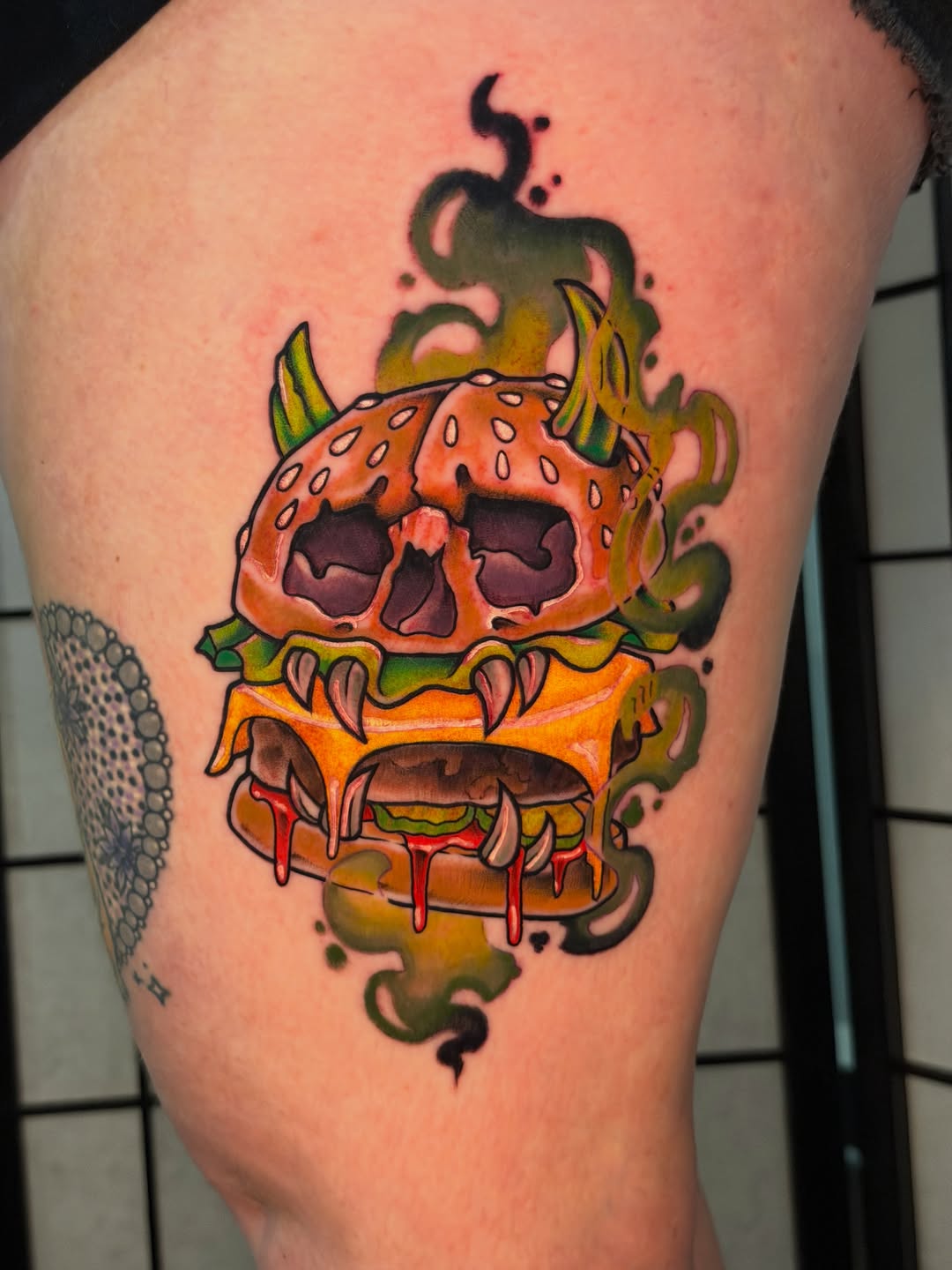 Tattoo by @sarahbobbyart — new_school