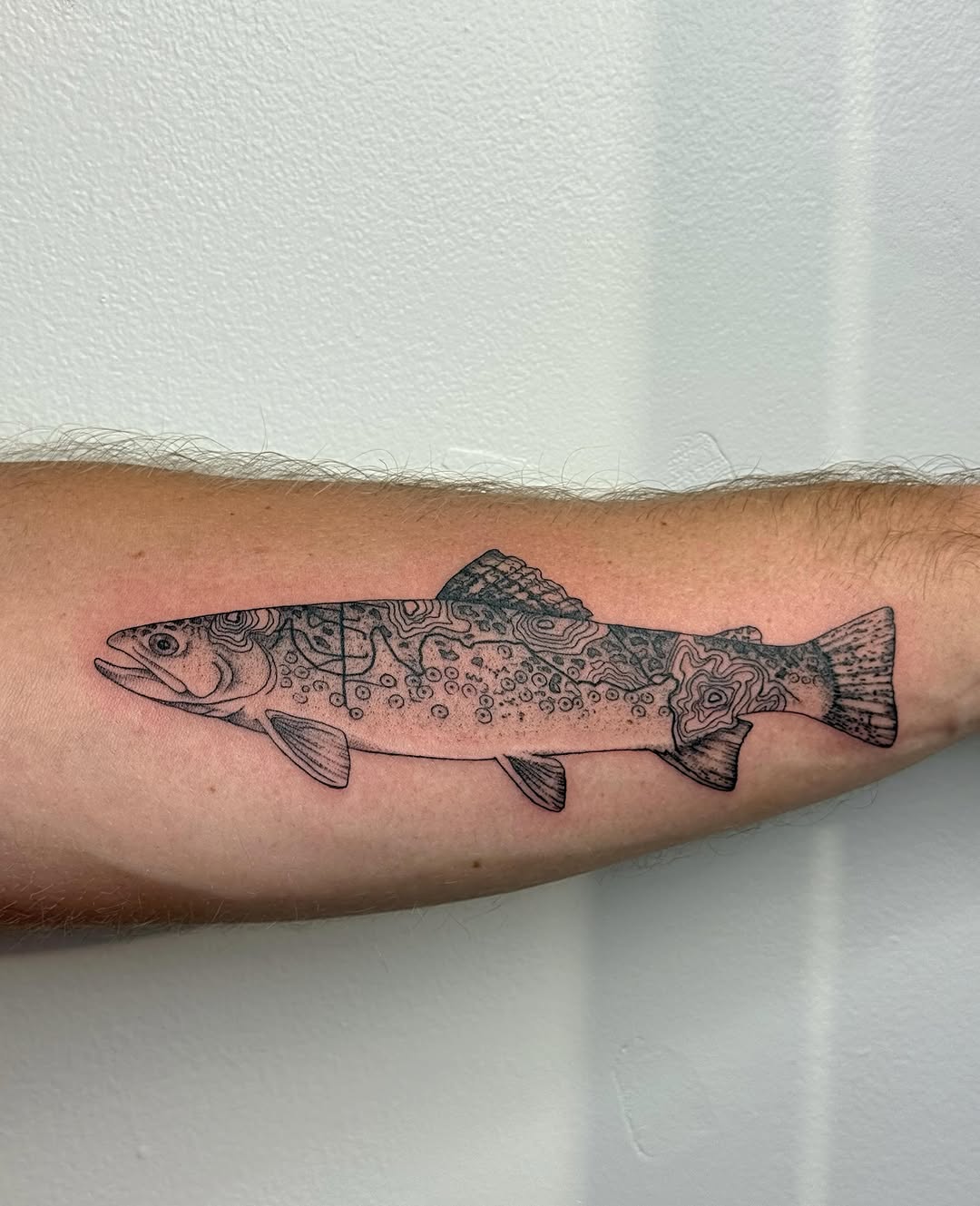 Tattoo by @inkbymercury — black_and_grey, geometric