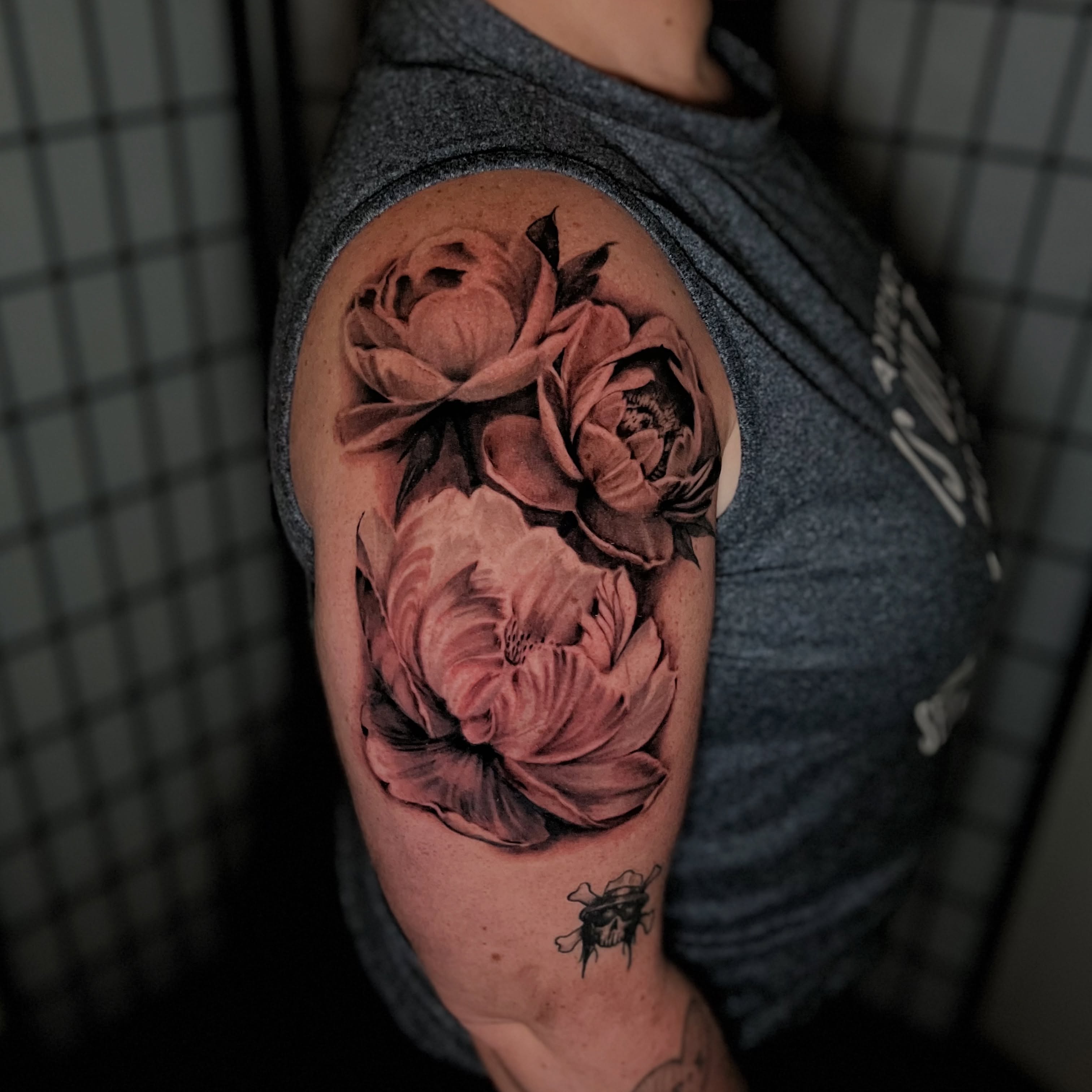 Tattoo by @sick_brat — realism, black_and_grey