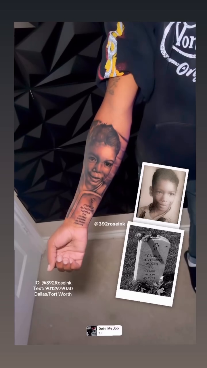 Tattoo by @392roseink — realism, black_and_grey