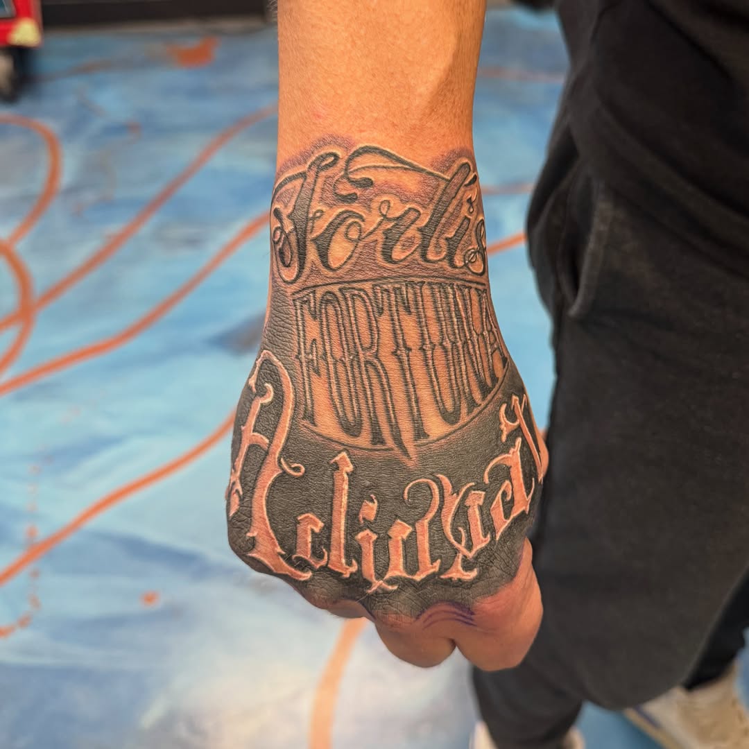 Tattoo by @lallen_tattoo — lettering_script