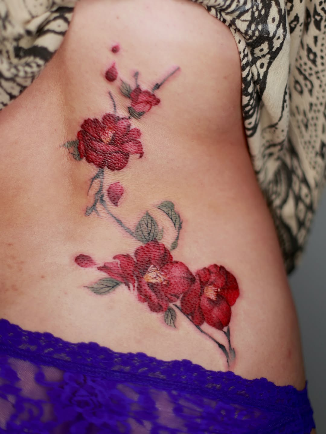 Tattoo by @inkversetattooabi — realism, watercolor