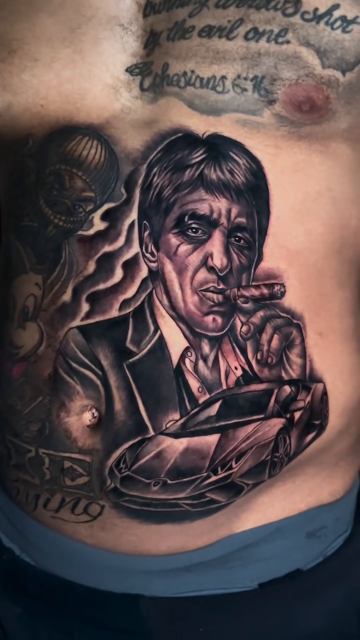 Tattoo by @iamricoinkk — realism, black_and_grey
