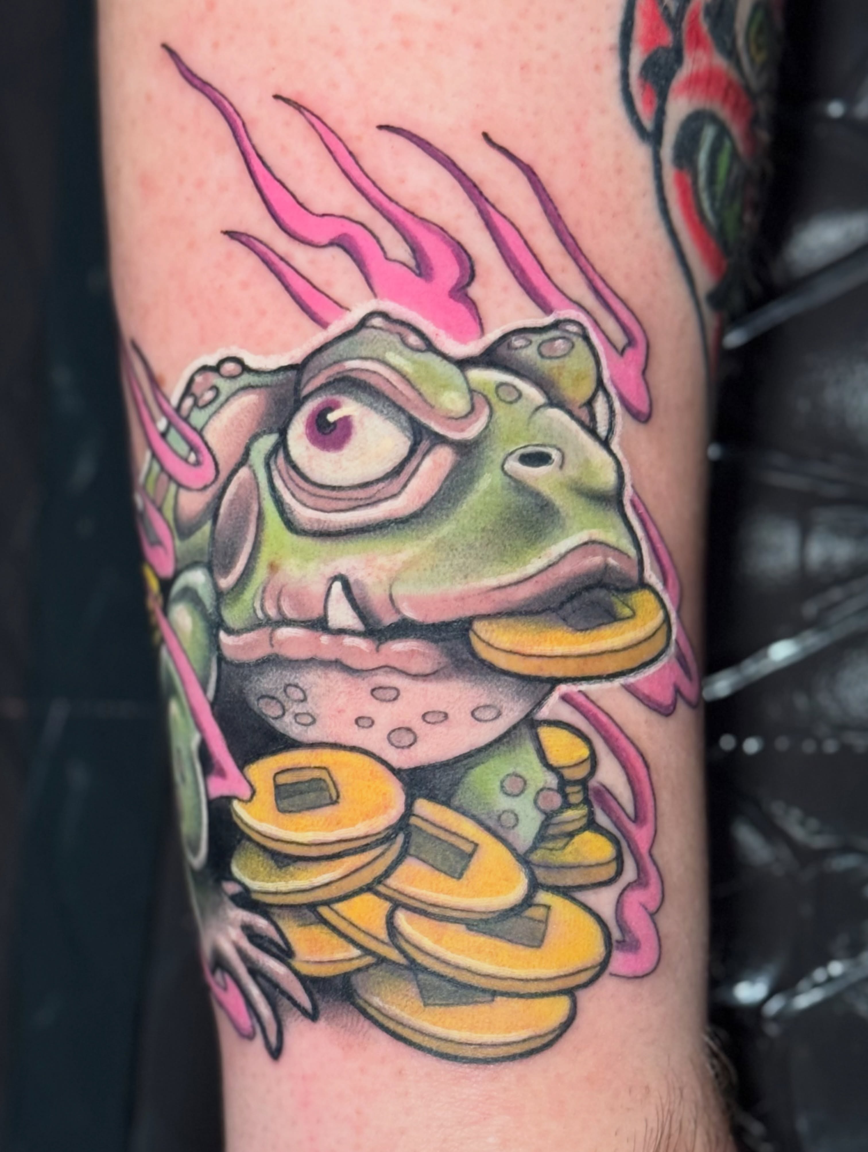 Tattoo by @stevegentile — new_school, surrealism
