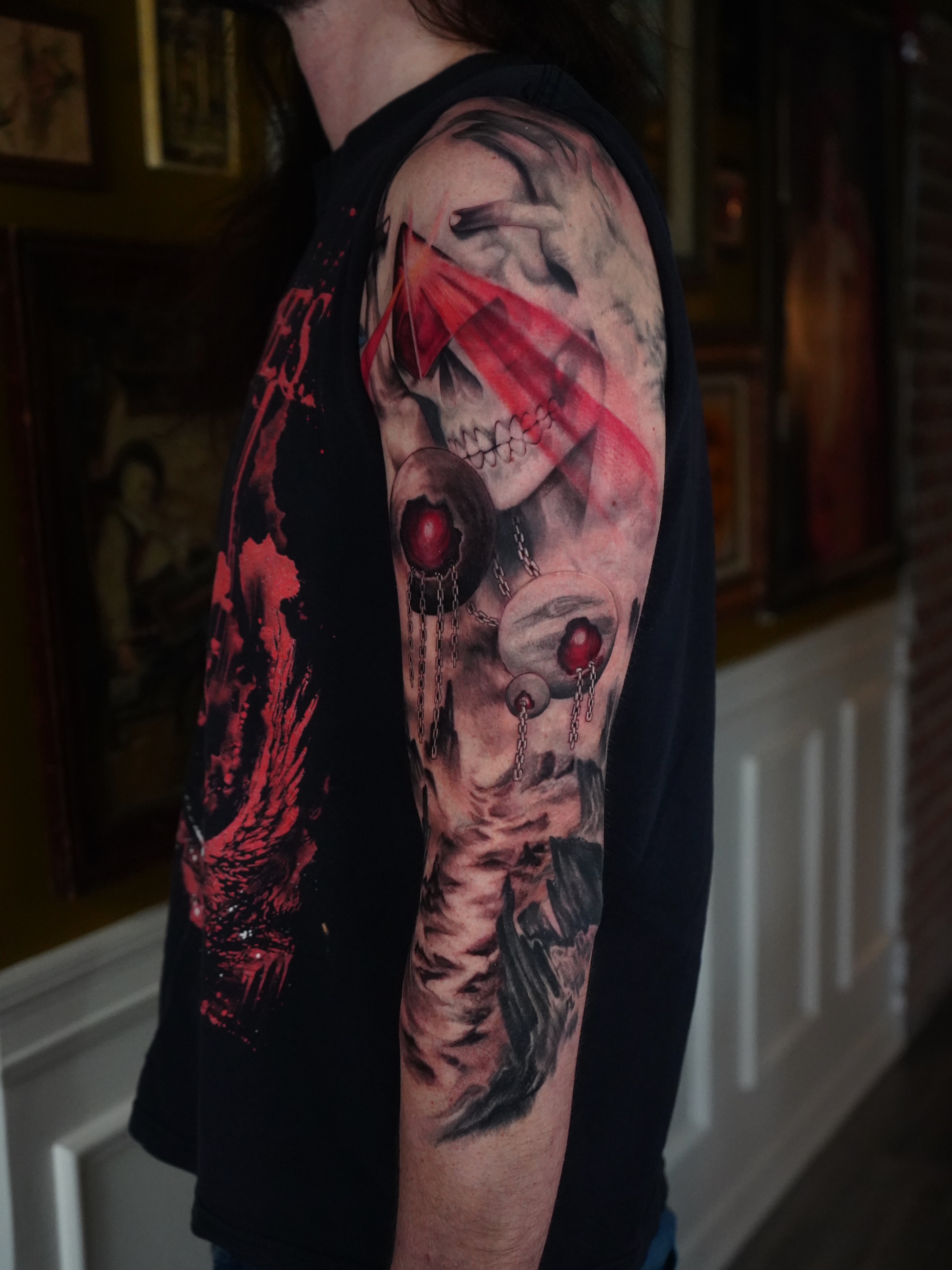 Tattoo by @sunseritattoo — dark_realism, realism