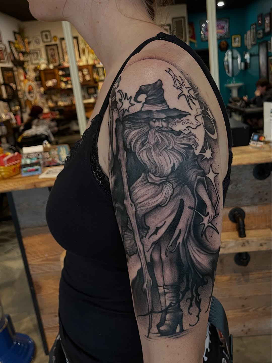Tattoo by @cecimeseed — realism, black_and_grey