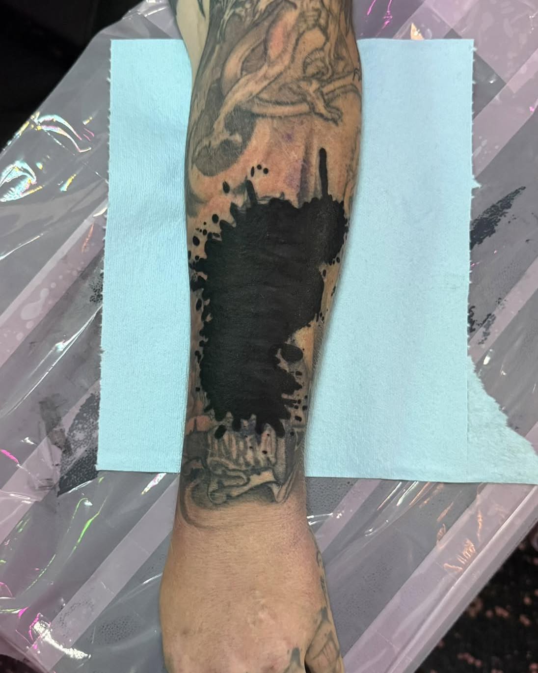 Tattoo by @megan_garvison — dotwork
