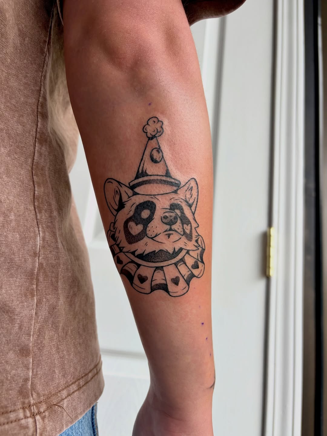 Tattoo by @saber_tooth_tattoo — new_school, ignorant