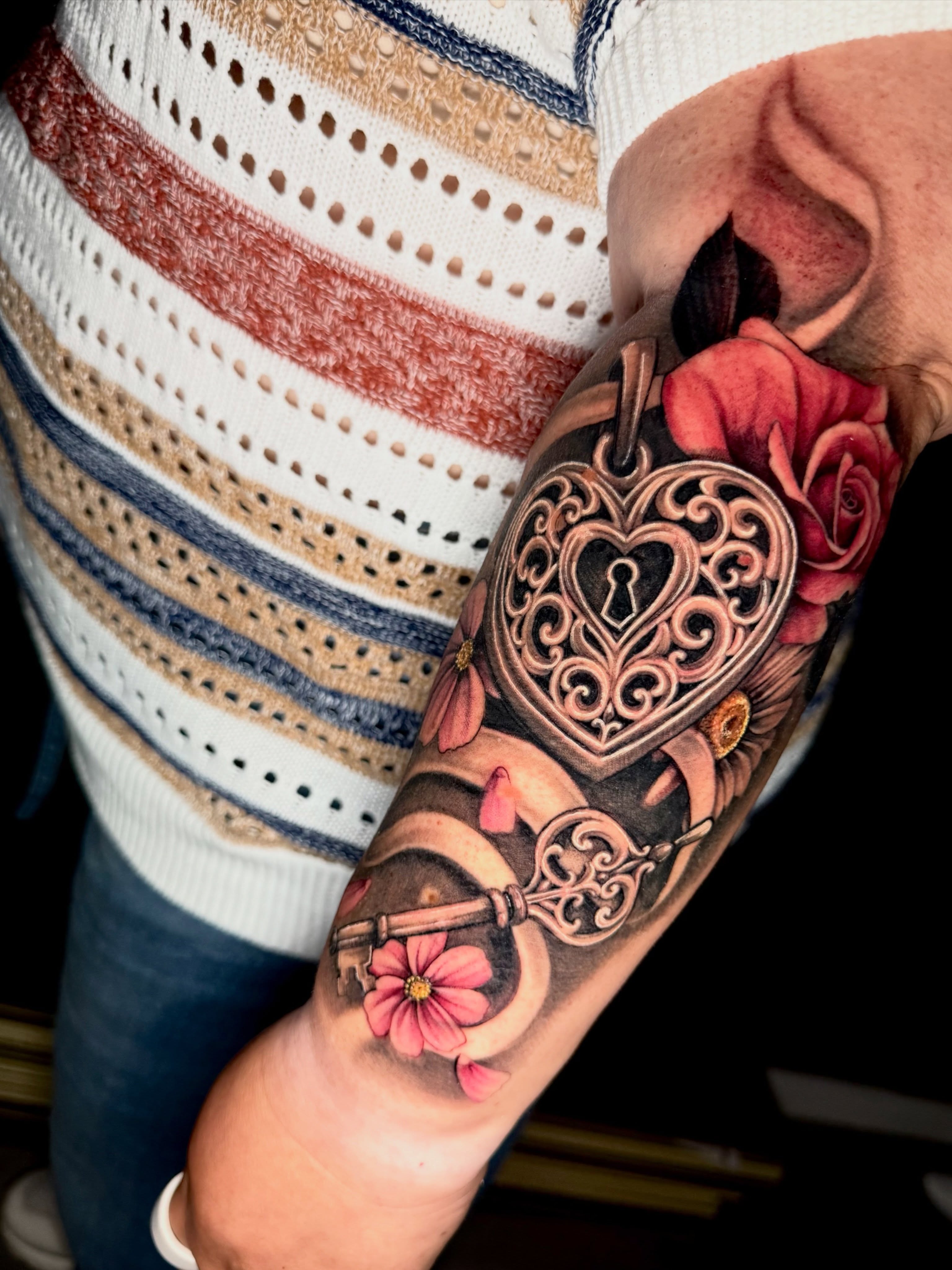 Tattoo by @chelseaspeirs_tattoo — realism, black_and_grey