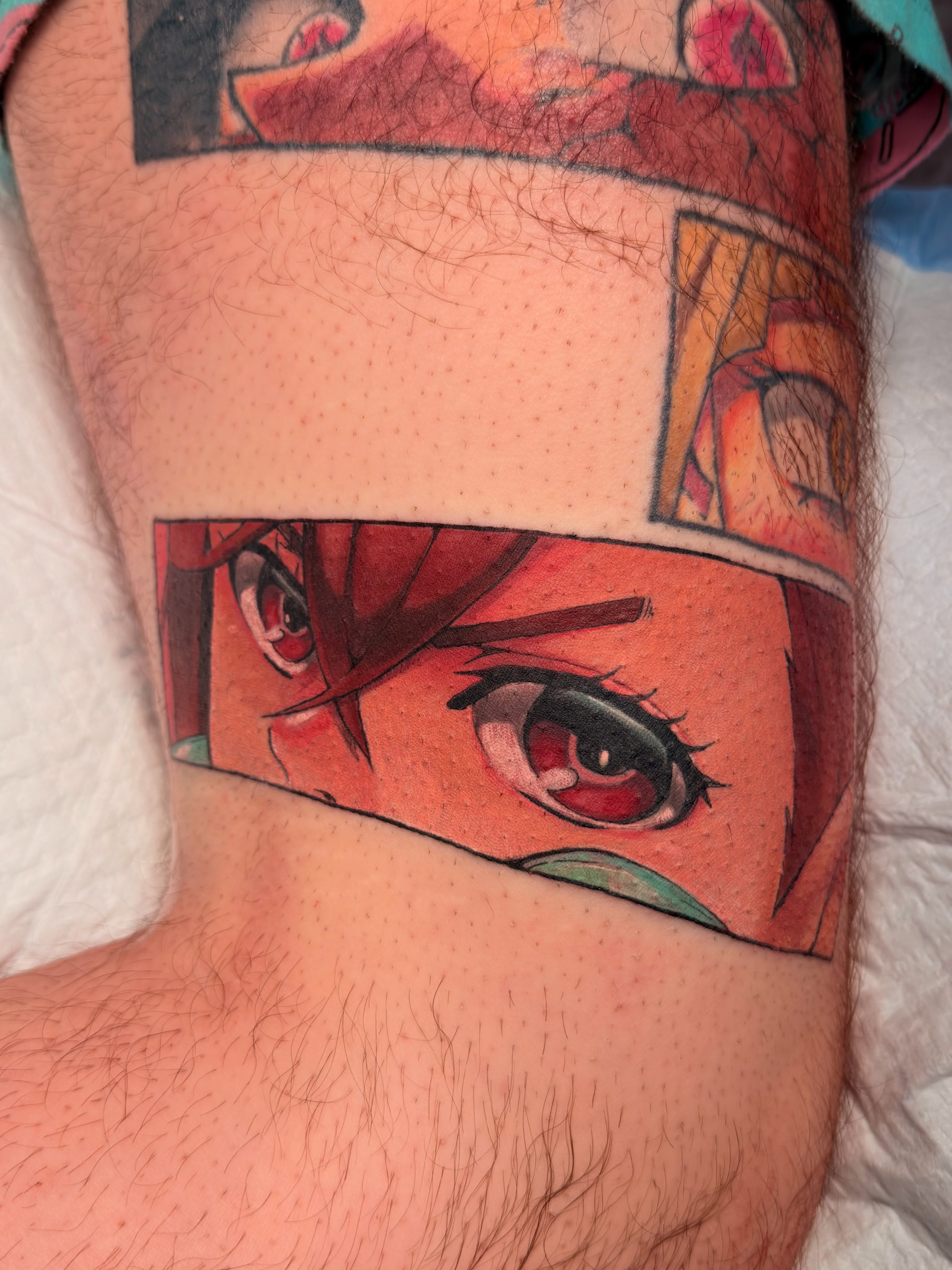 Tattoo by @mugen.xiii — anime