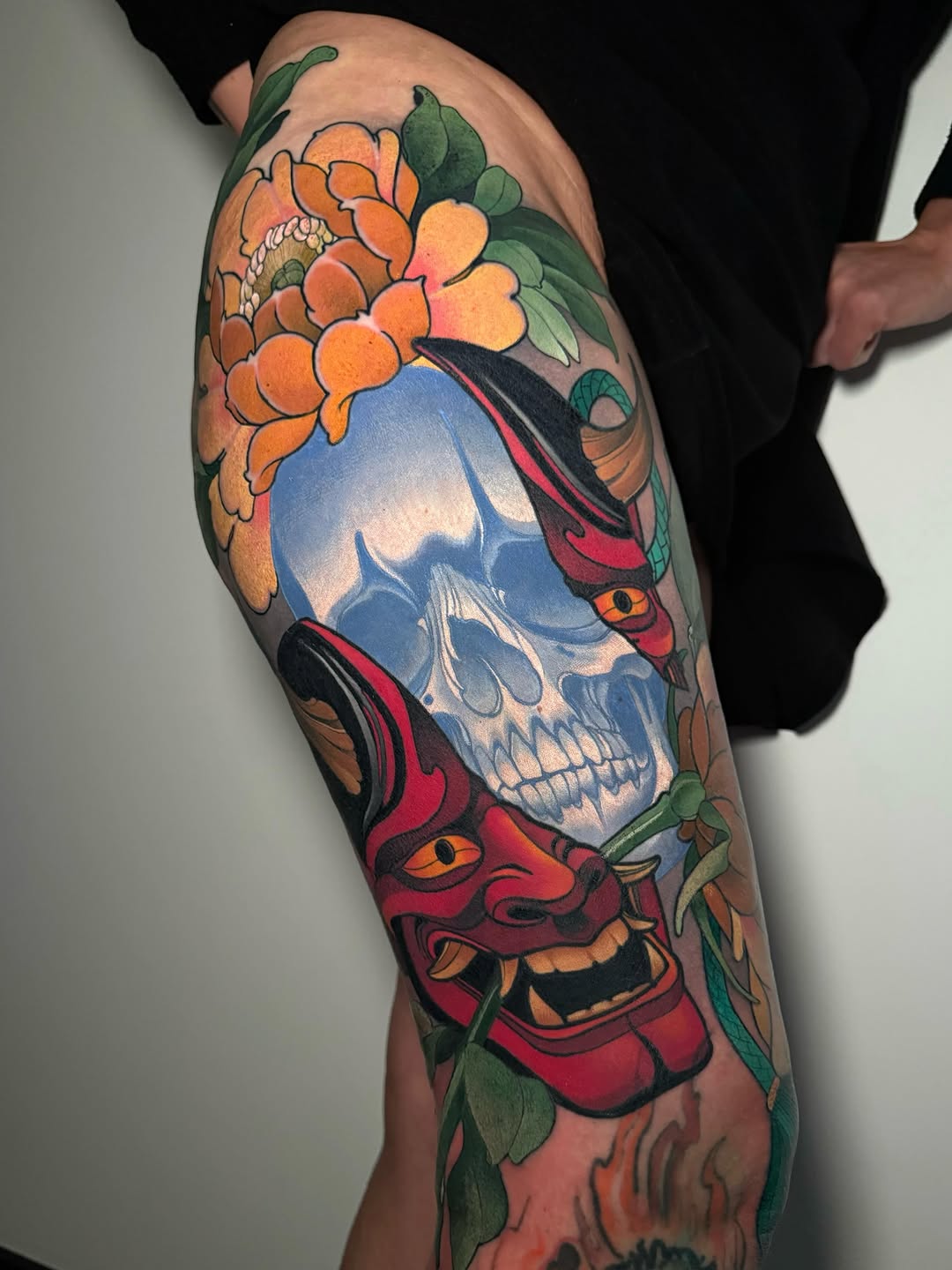 Tattoo by @anne_core — japanese_irezumi, realism