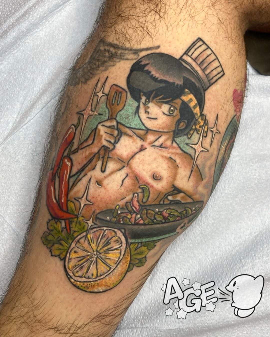 Tattoo by @agedragotattoo β new_school, anime