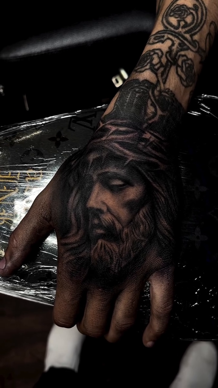 Tattoo by @alanink_ — realism, black_and_grey
