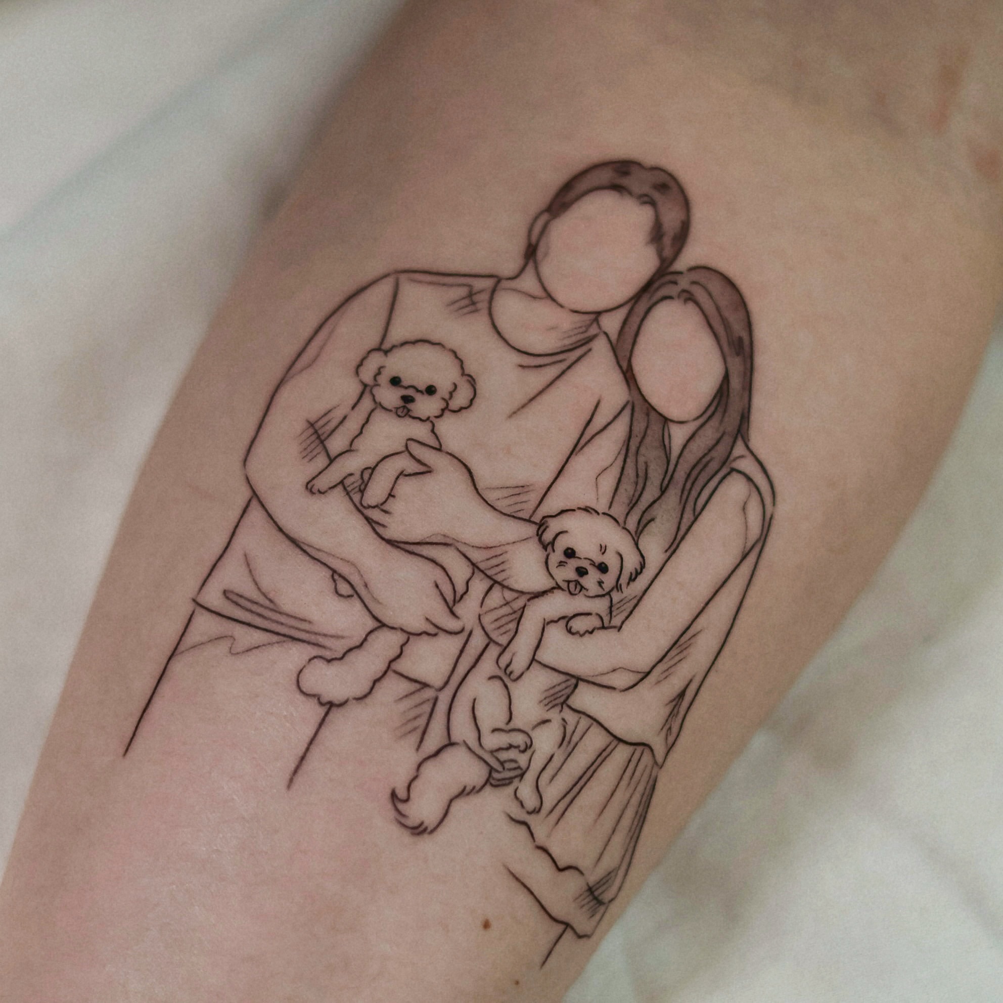 Tattoo by @tattooer_oom — black_and_grey
