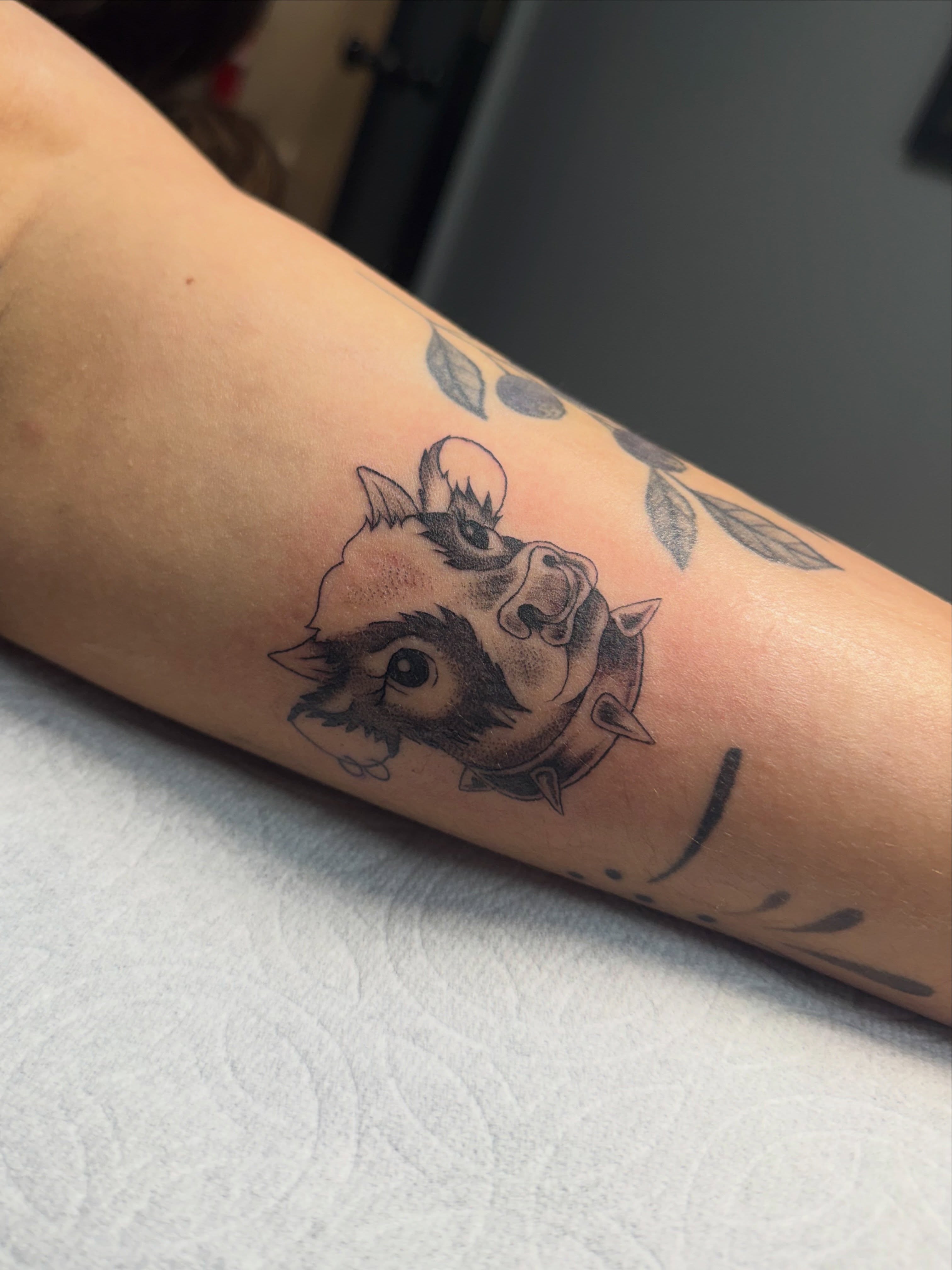 Tattoo by @josselynraetattoo — black_and_grey