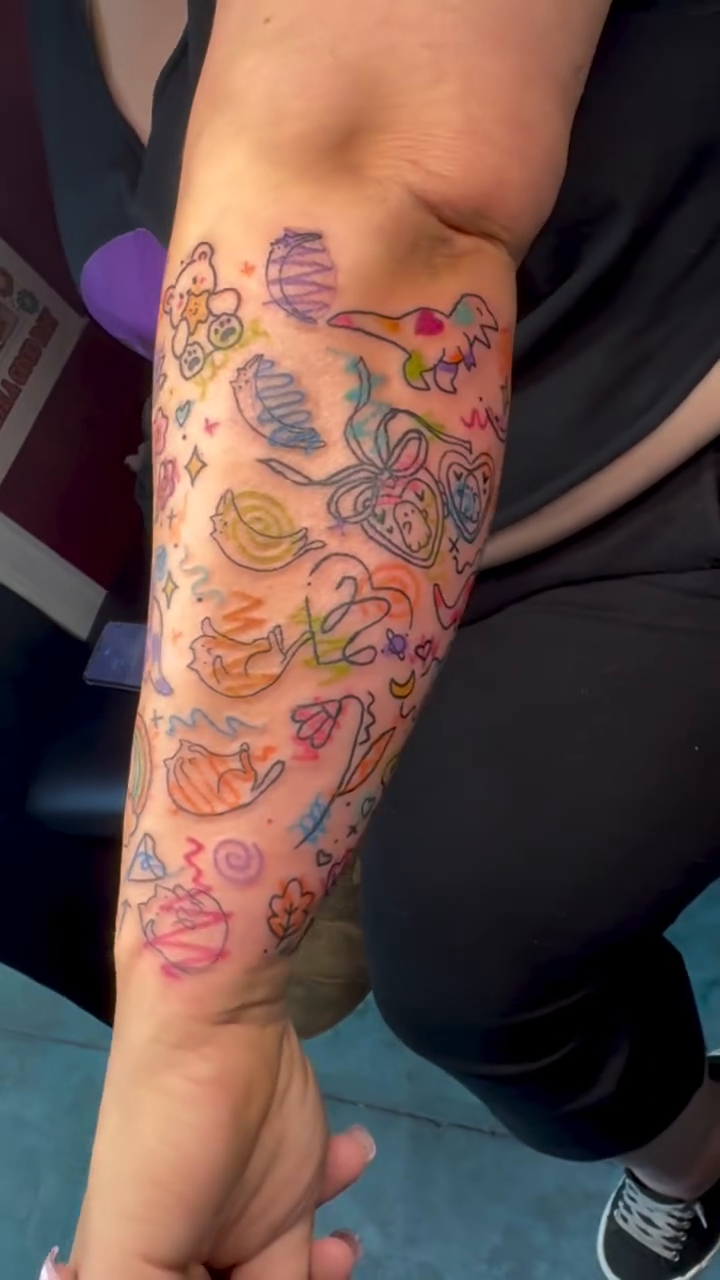 Tattoo by @minxxytattoos — new_school