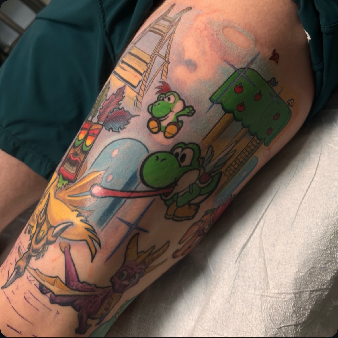 Tattoo by @johntarrao — new_school, illustrative