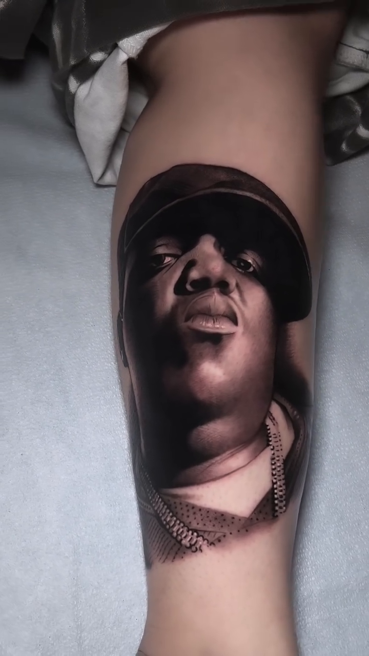 Tattoo by @davidalcocertattoo — realism, black_and_grey