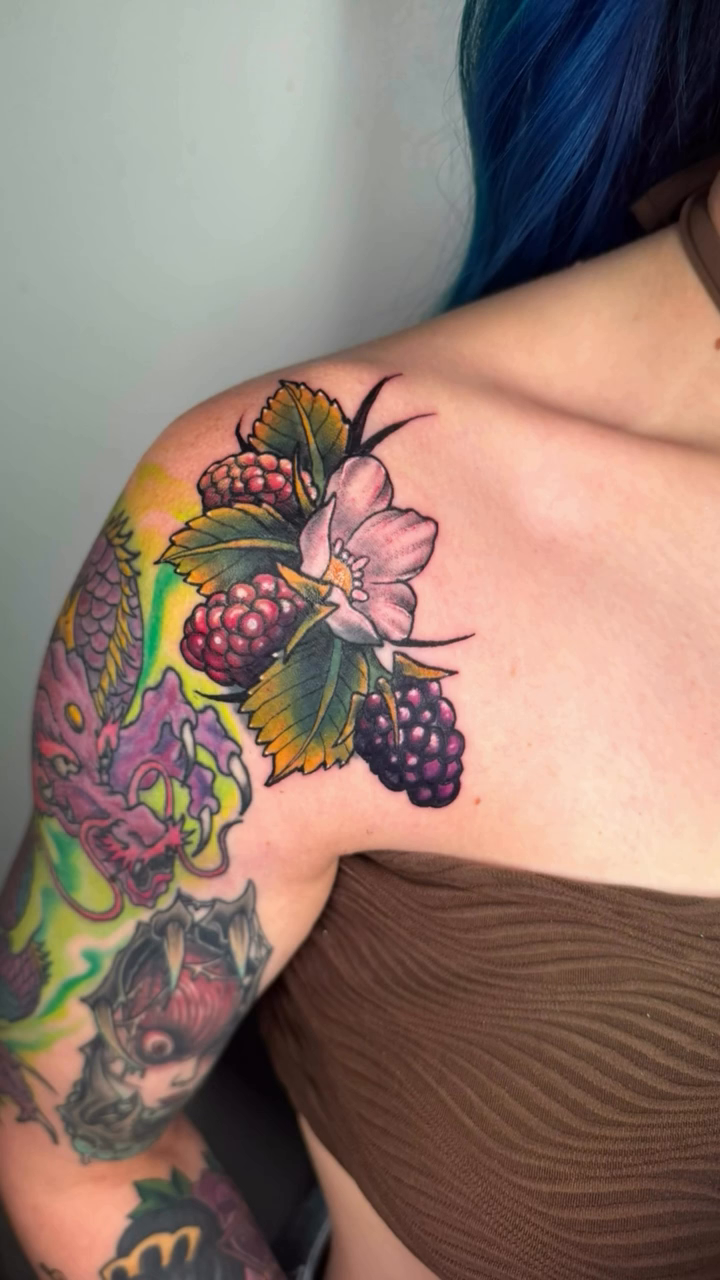 Tattoo by @durbin_designs โ neo_traditional, realism